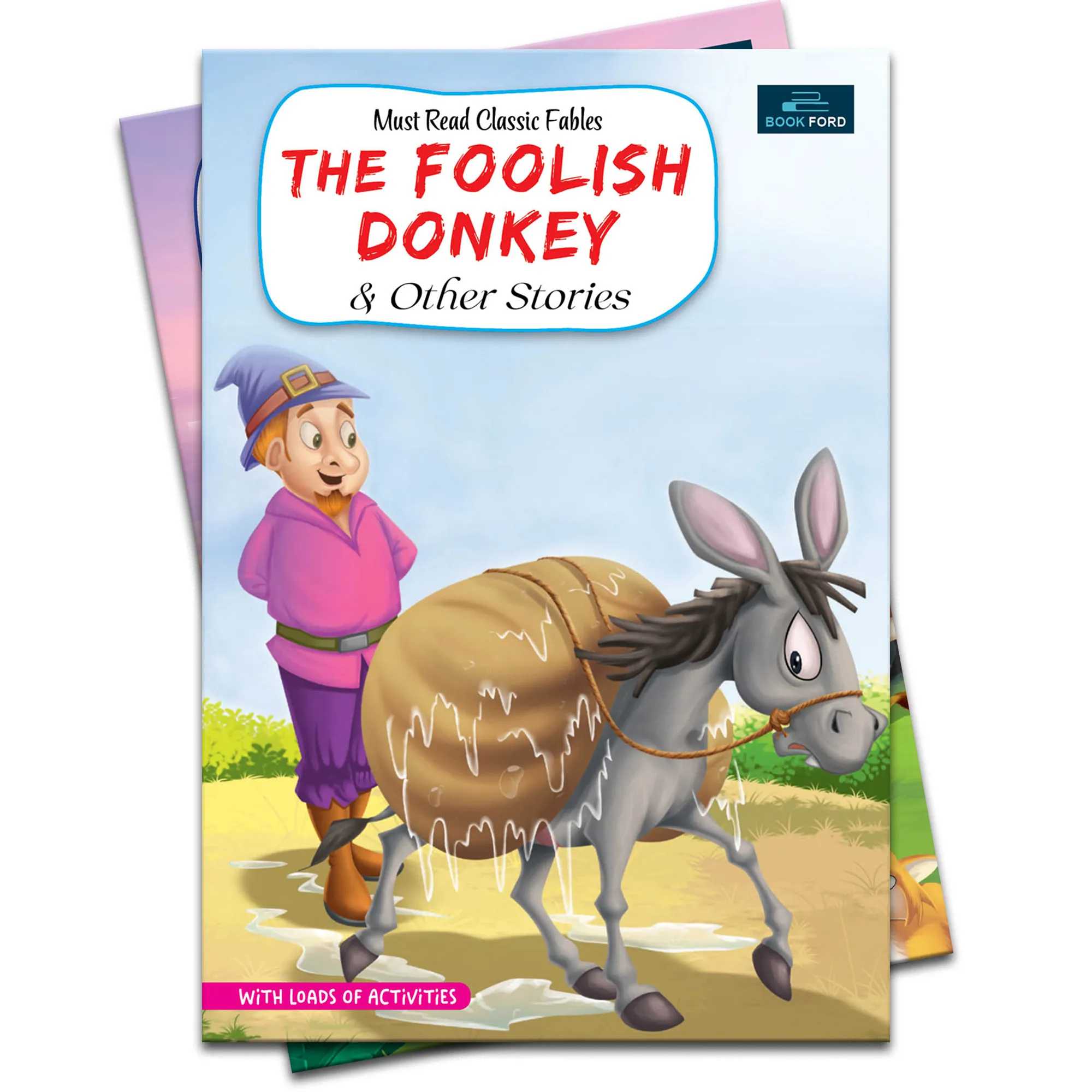 Must-Read Classic Tales - The Foolish Donkey And Other Stories Book For Kids | Fun And Educational Bedtime Stories | Engaging Children'S Picture Books