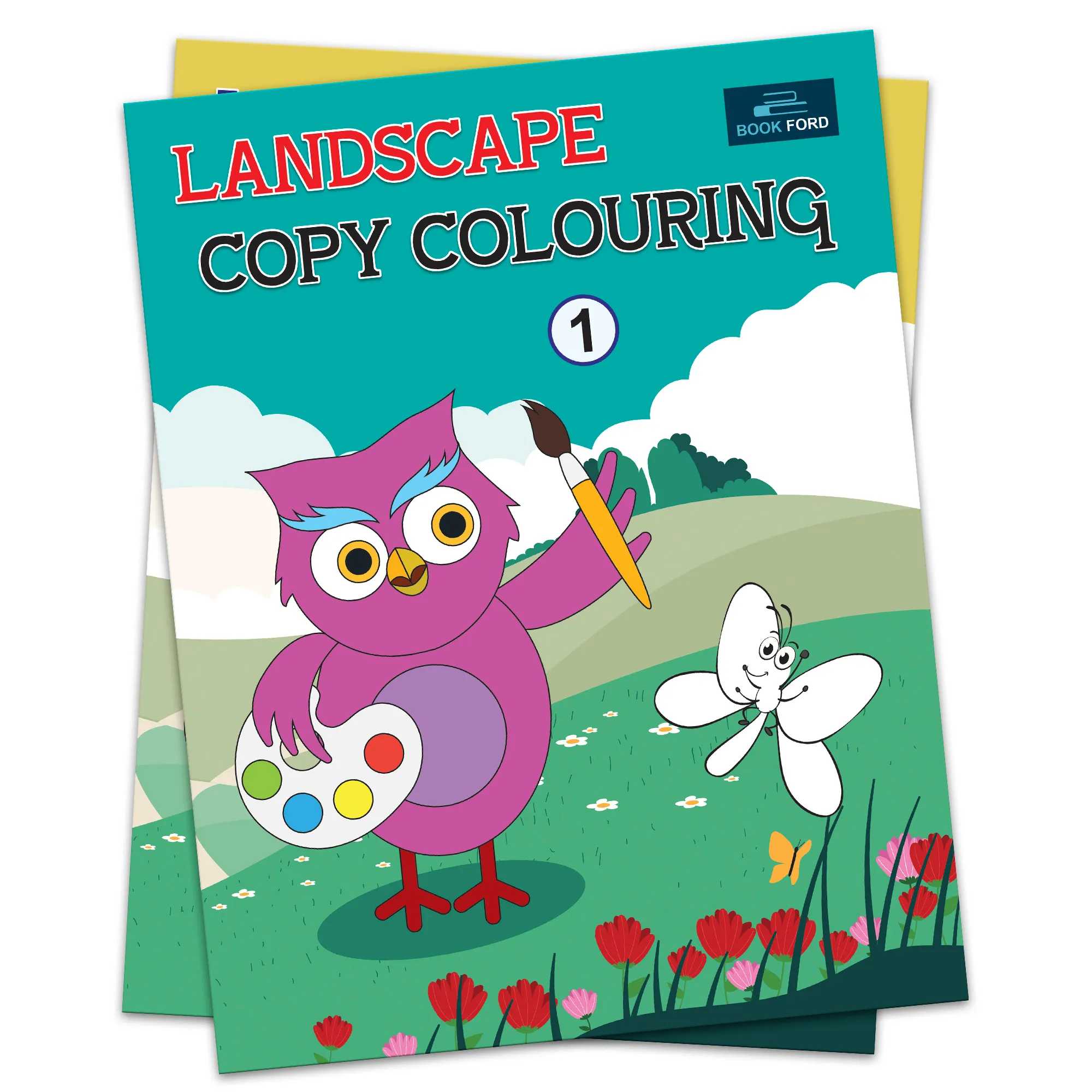 Landscape Copy Coloring Book Part 1 Coloring Books For Kids