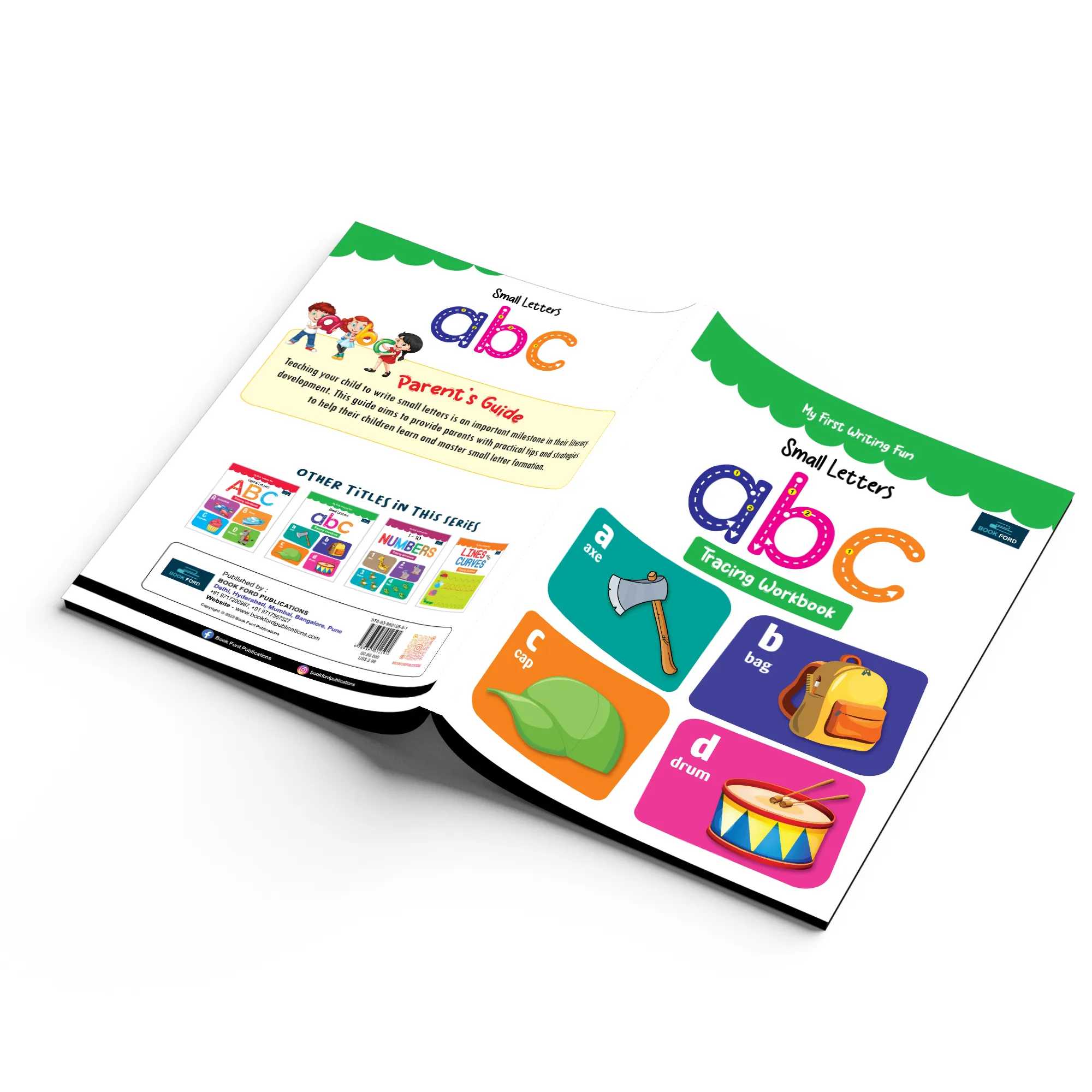 My First Writing Fun Small Letters abc Tracing Workbook