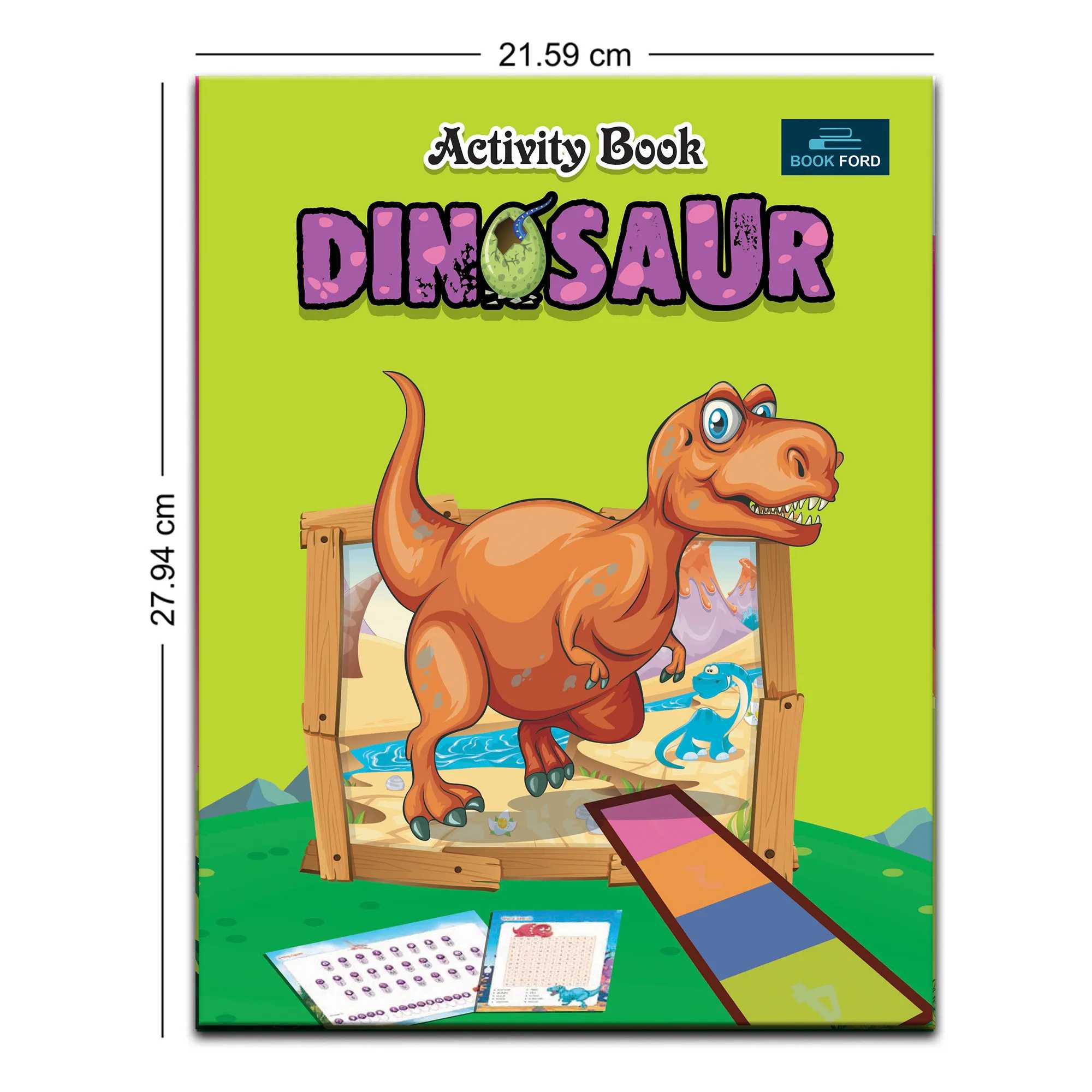 Activity Book Dinosaur Books For Kids