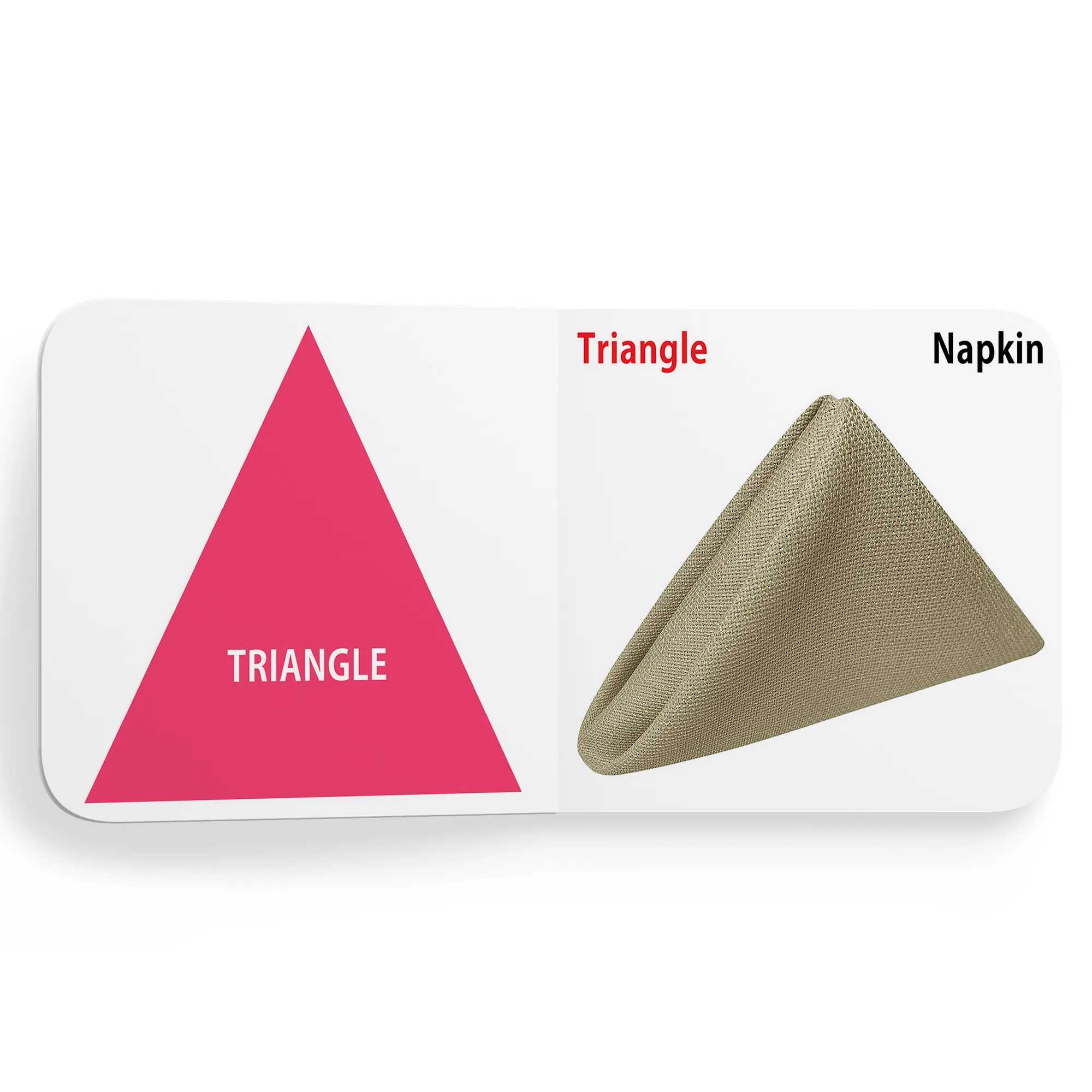 My First Tiny Board Books - Set Of 2 Books - Colors And Shapes For Kids Hardcover,   