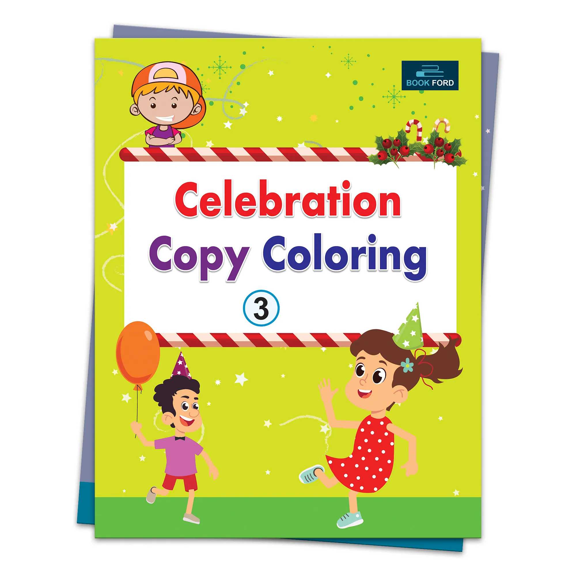 Celebration Copy Coloring Book Part 3 Coloring Book For Kids