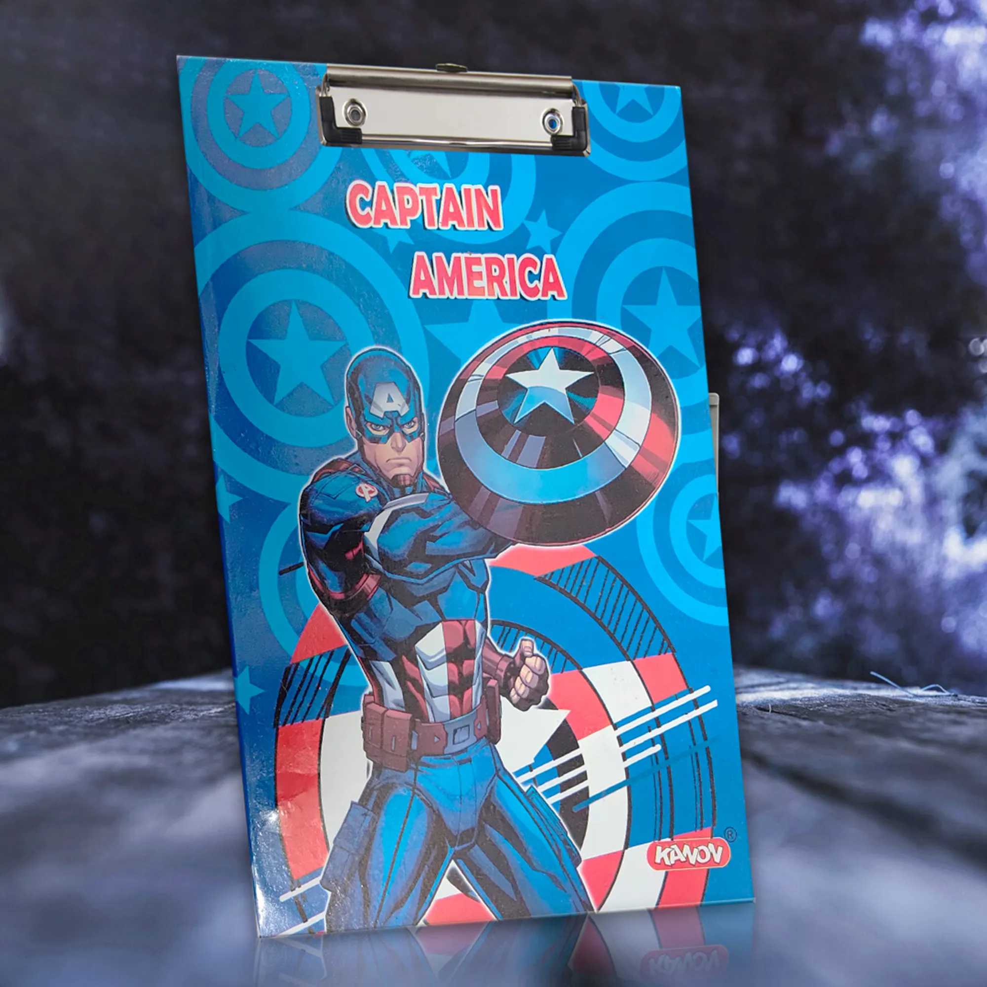 Captain America Paper Clipboard | Writing Pad | Drawing/Writing/Exam Board/Clipboard