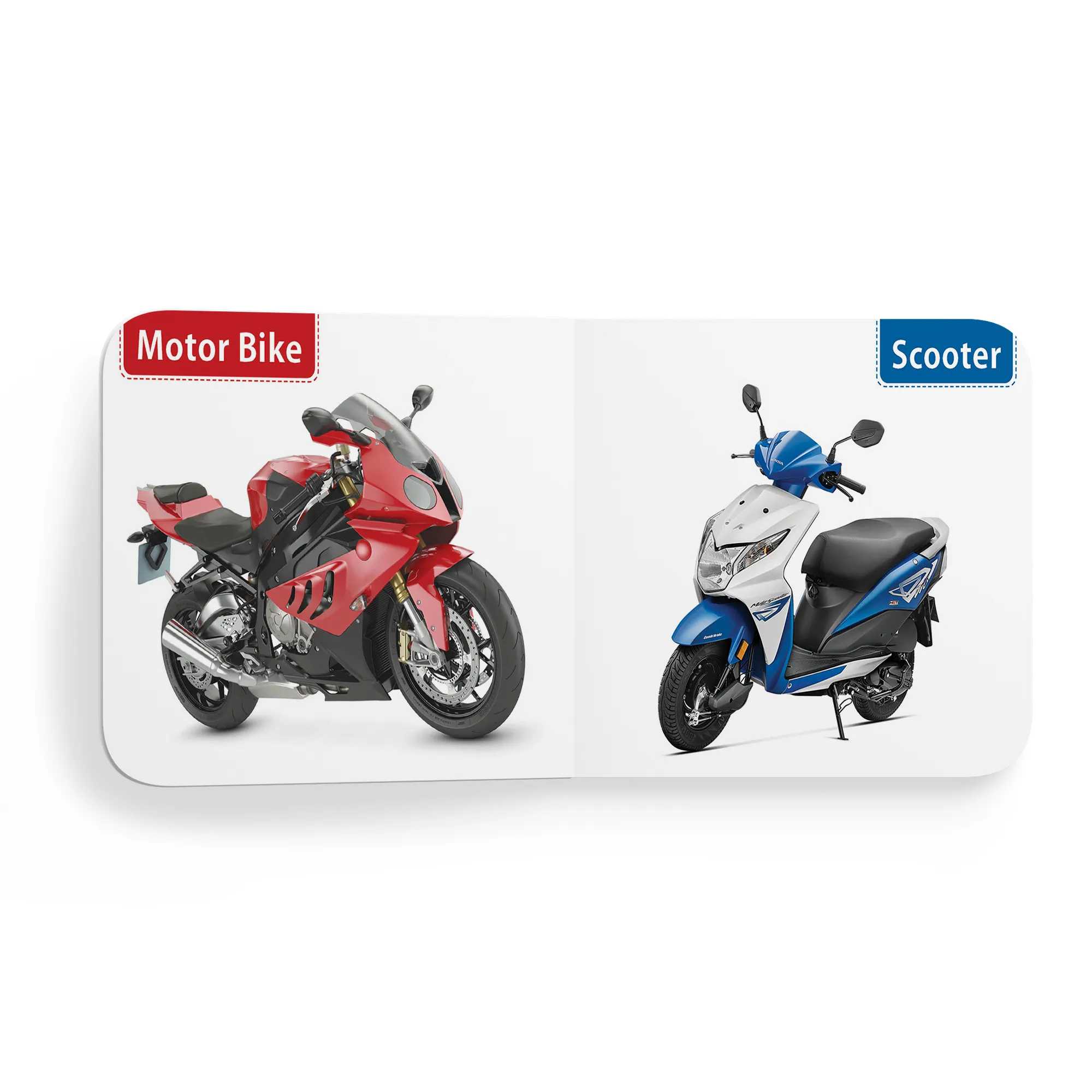 My First Tiny Board Book - Vehicles Books For Kids