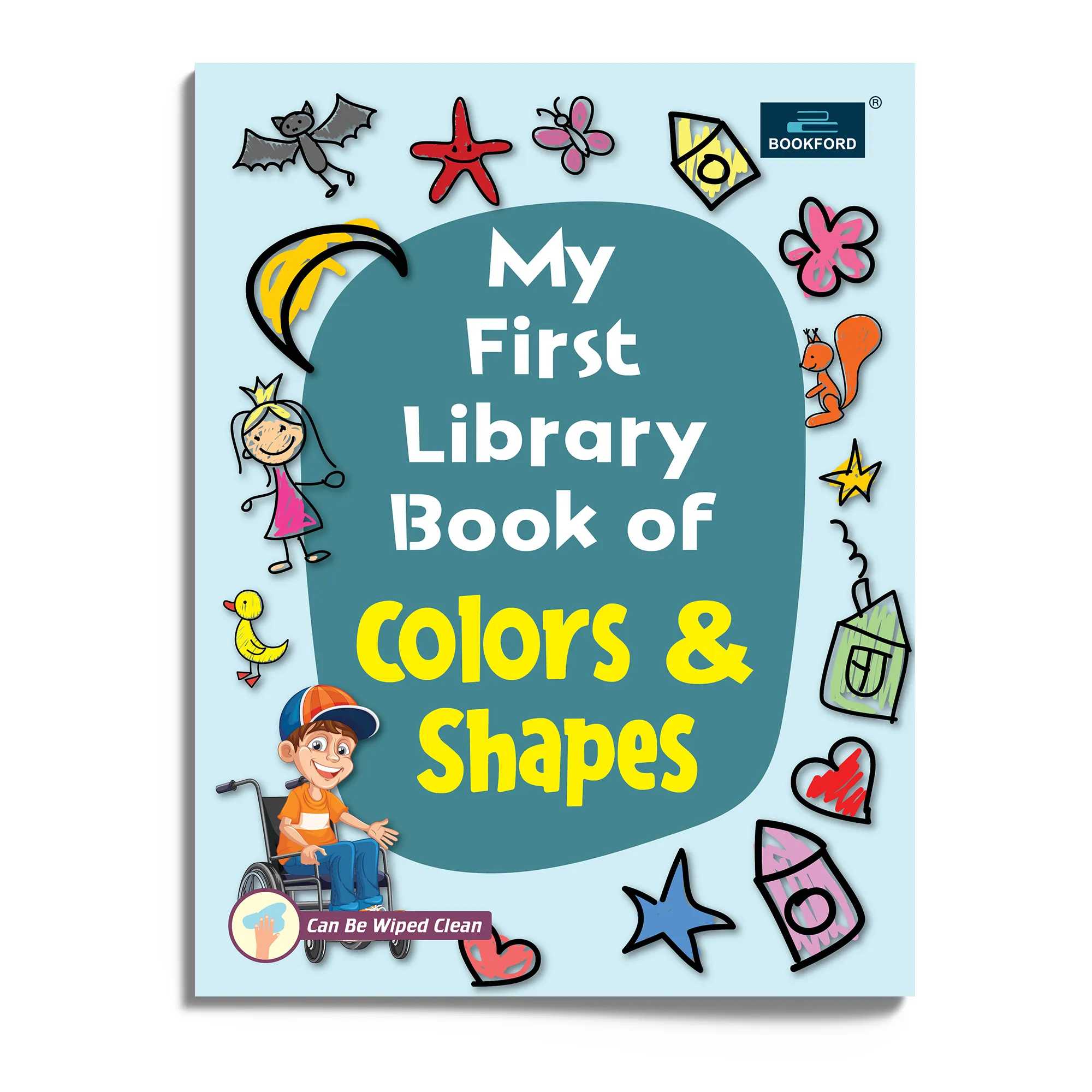 My First Library Book Of - Colors And Shapes Books For Kids