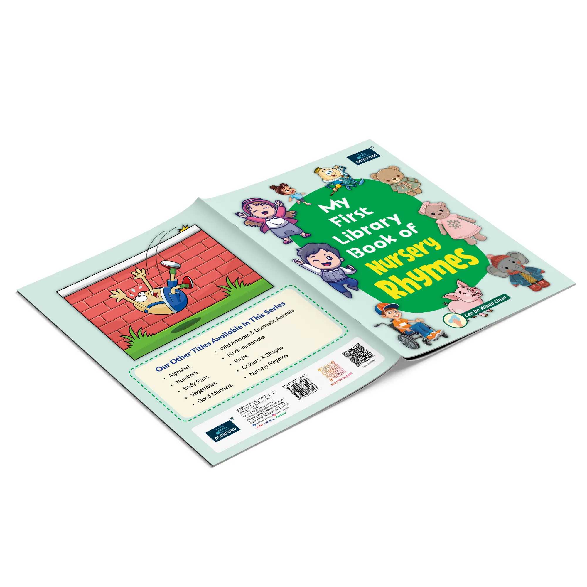 My First Library Book Of - Nursery Rhymes English Rhymes Books For Kids