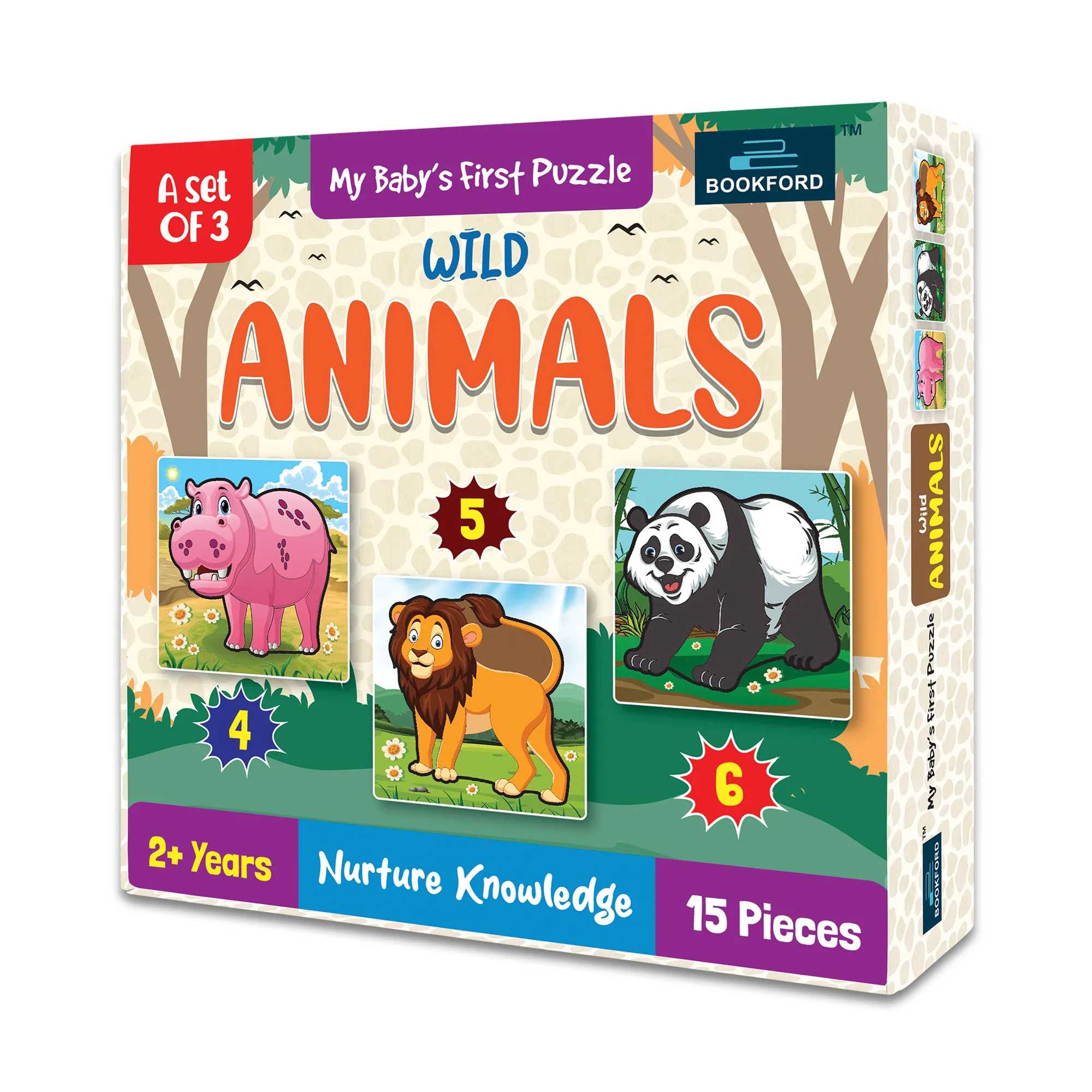 My Baby'S First Wild Animals Jigsaw Puzzle