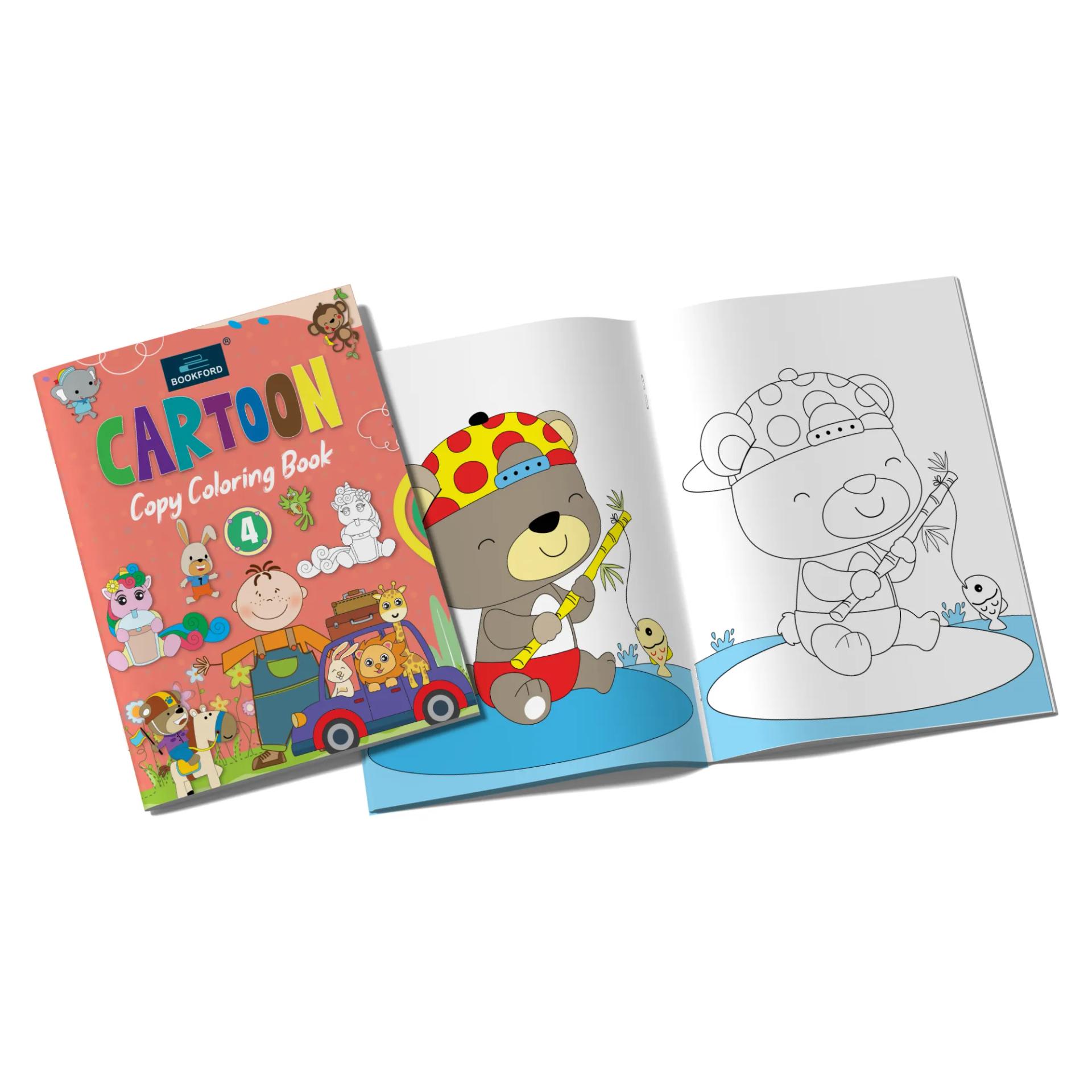 Cartoon Copy Coloring Book Part 4 Coloring Book For Kids - 5