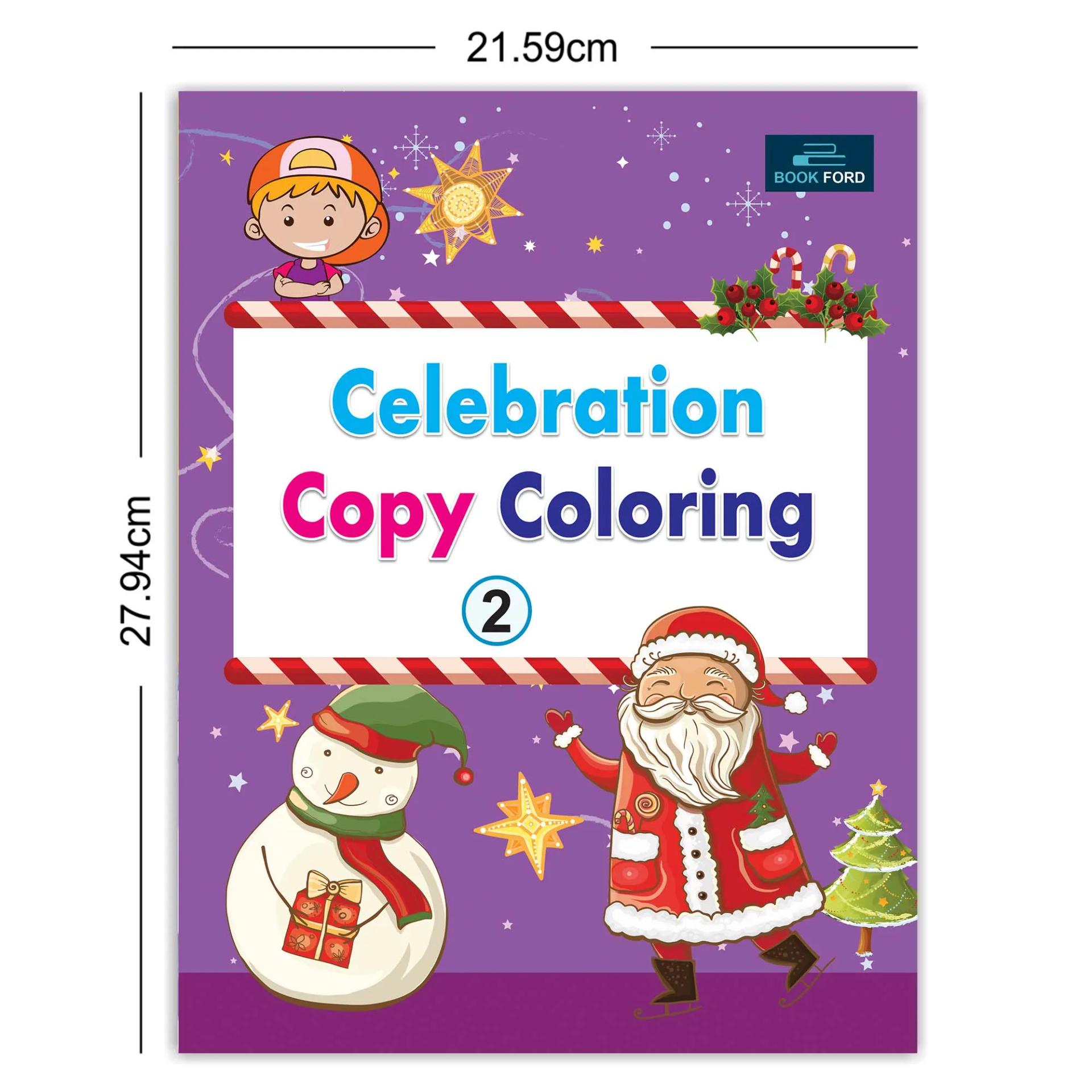 Celebration Copy Coloring Book Part 2 Coloring Book For Kids - 5