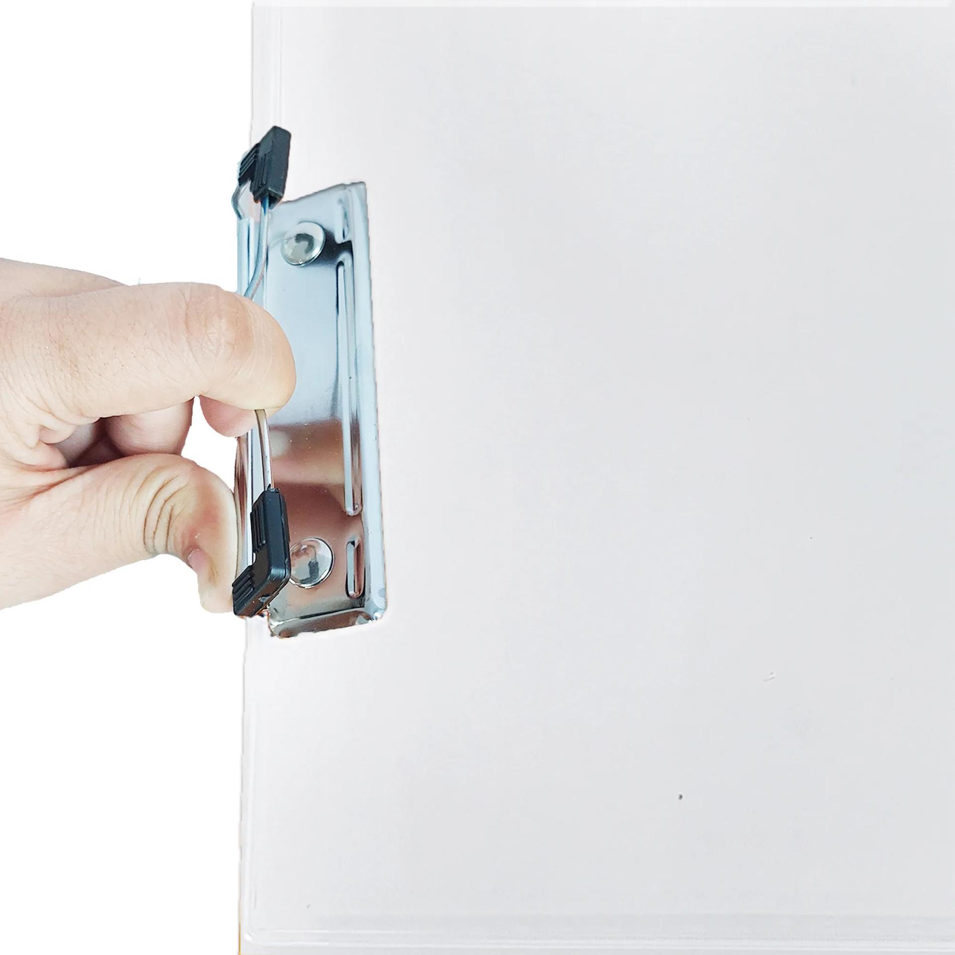 Student Transparent Examination Paper Clipboard | Writing Pad | Drawing/Writing/Exam Board/Clipboard with Clip and Elastic  - 5