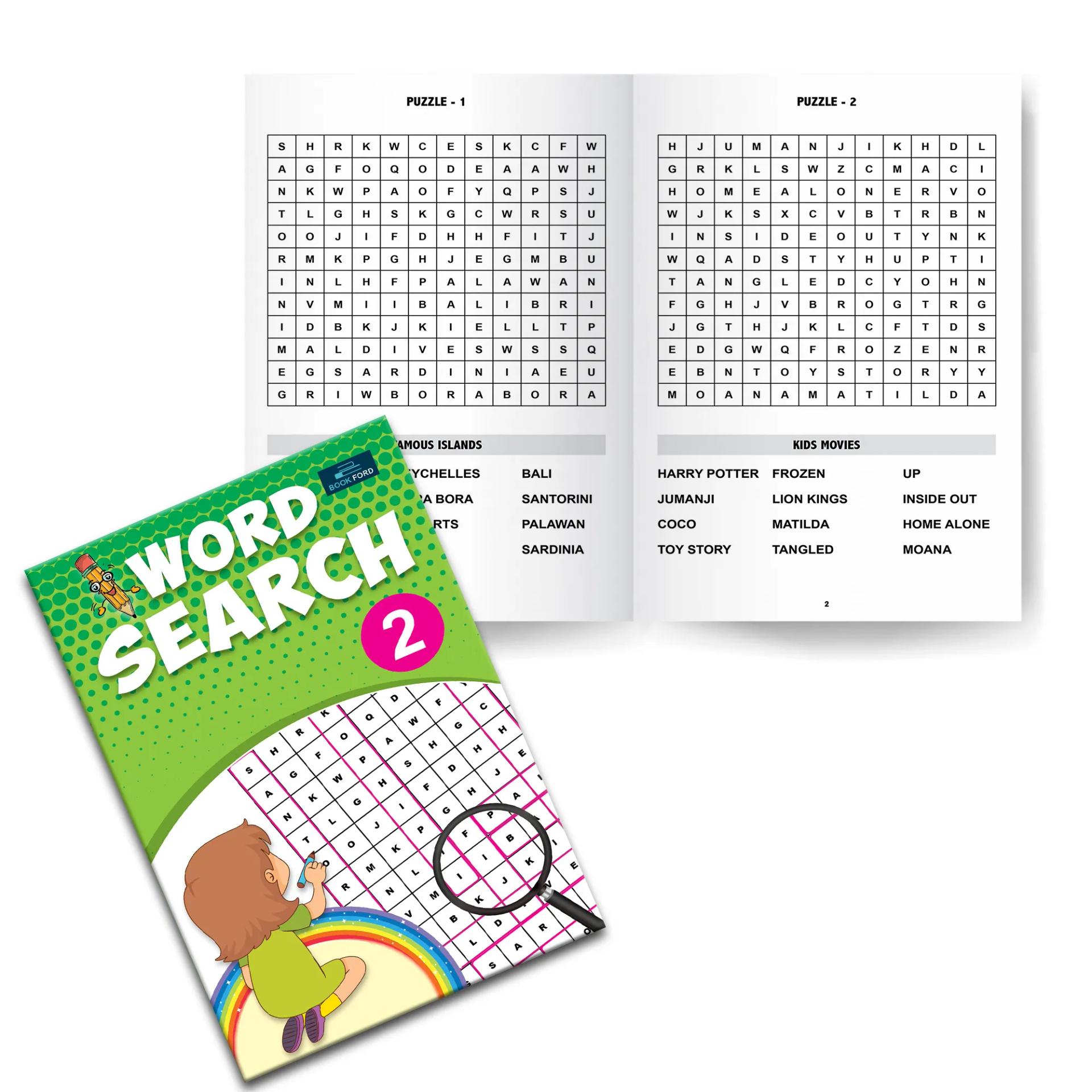 Word Search Book - Part 2 For Kids - 6