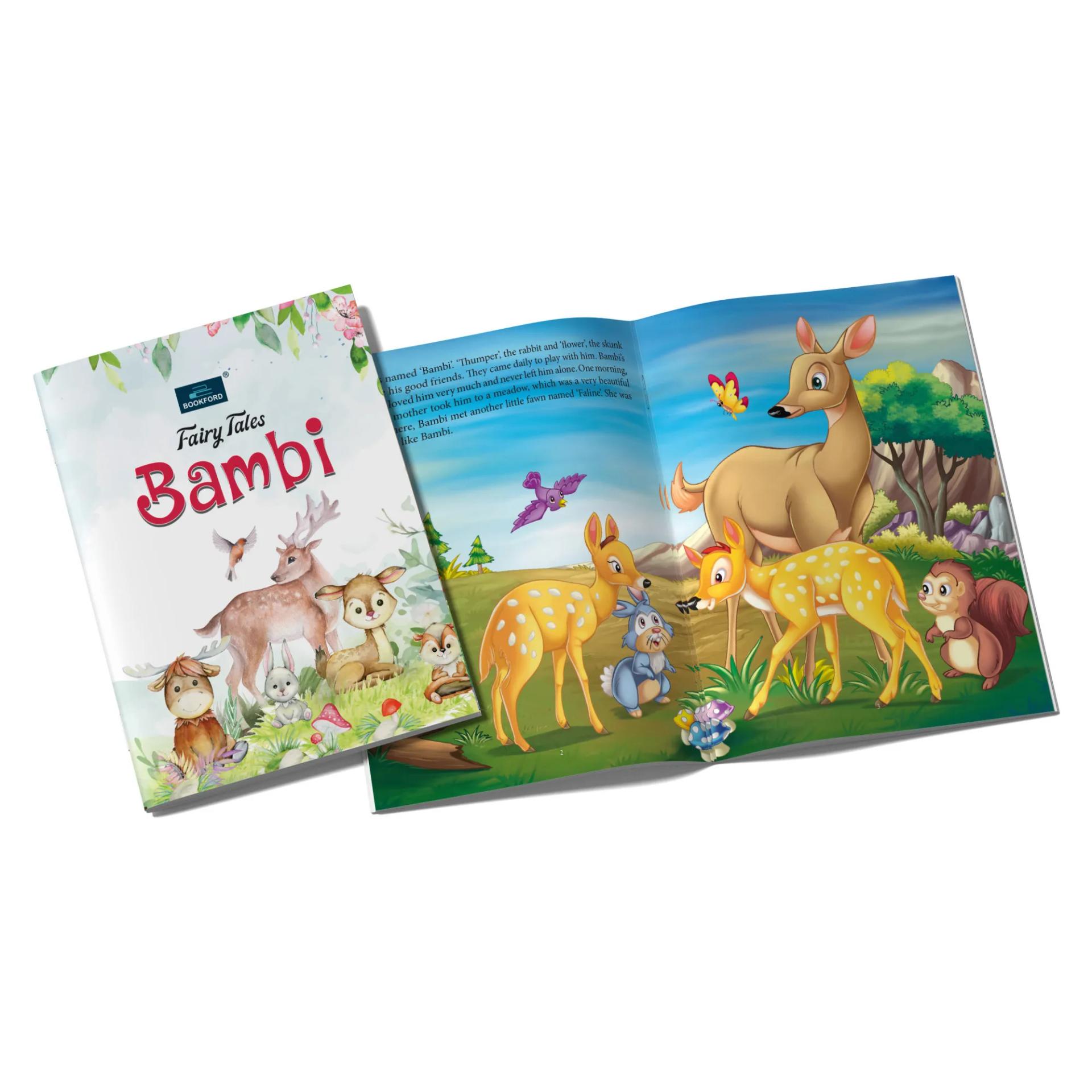 Bambi - Enchanting Fairy Tale Story Book For Kids 3 To 8. Heartwarming Journey Of Friendship And Nature - 4