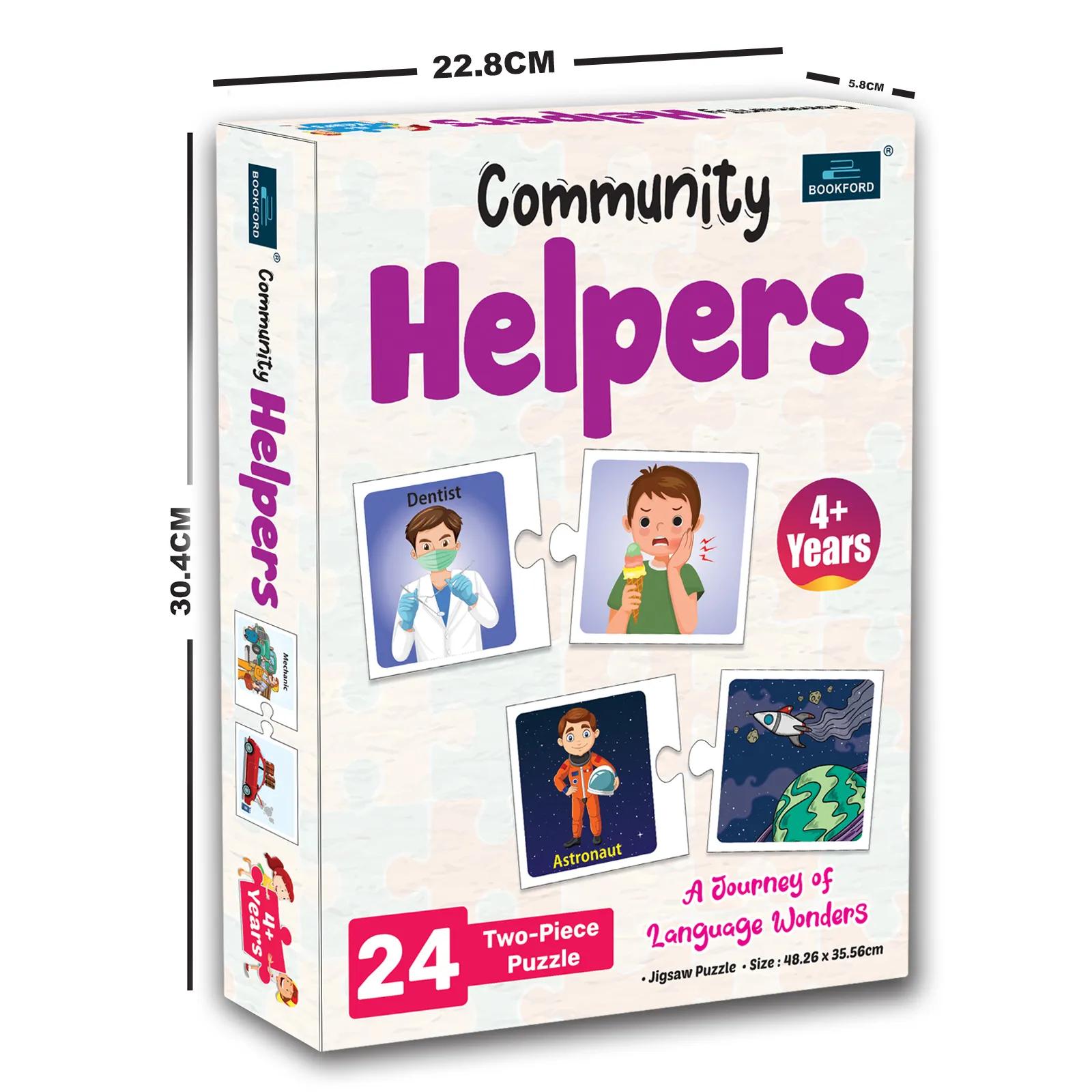 Community Helpers Jigsaw Puzzle Game & Fun And Learning 48 Pieces - 5