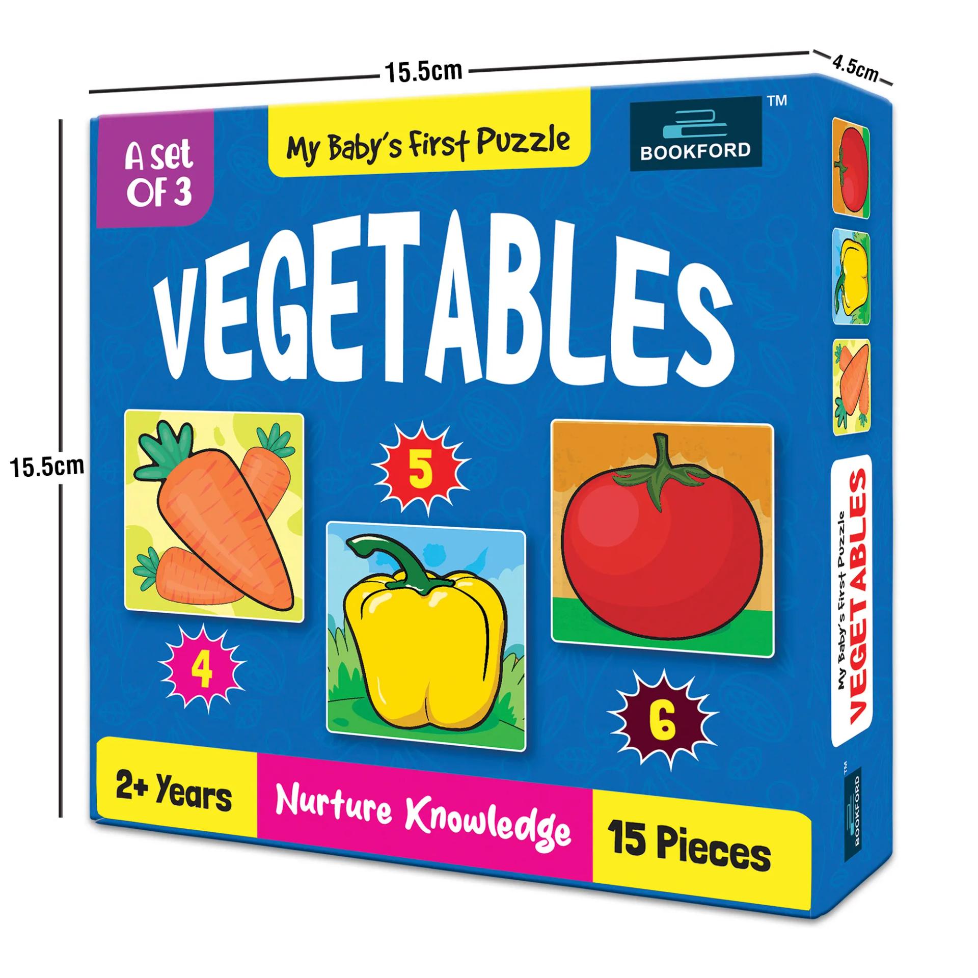 My Baby'S First Vegetables Jigsaw Puzzle - 6