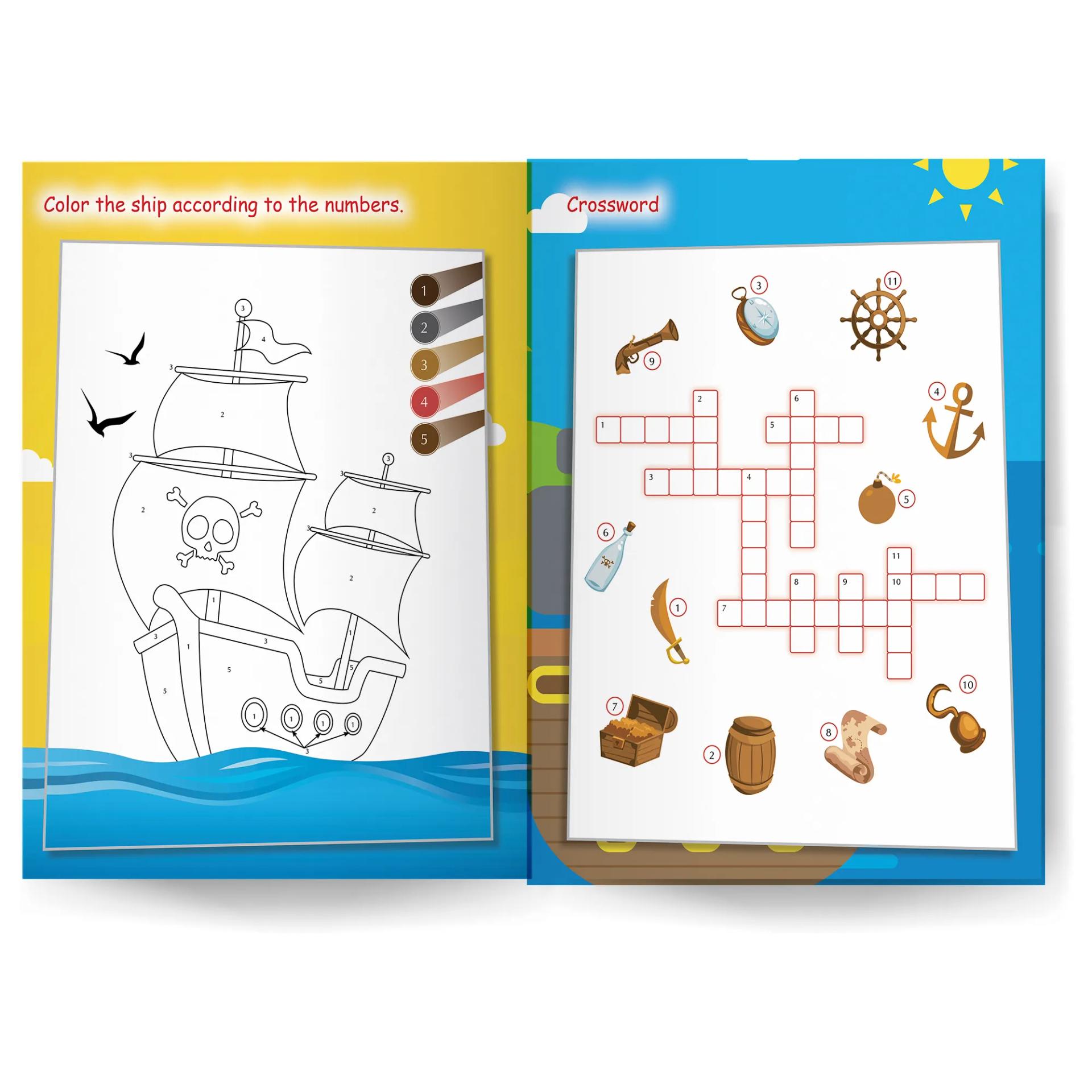 Activity Book Pirate Books For Kids - 5