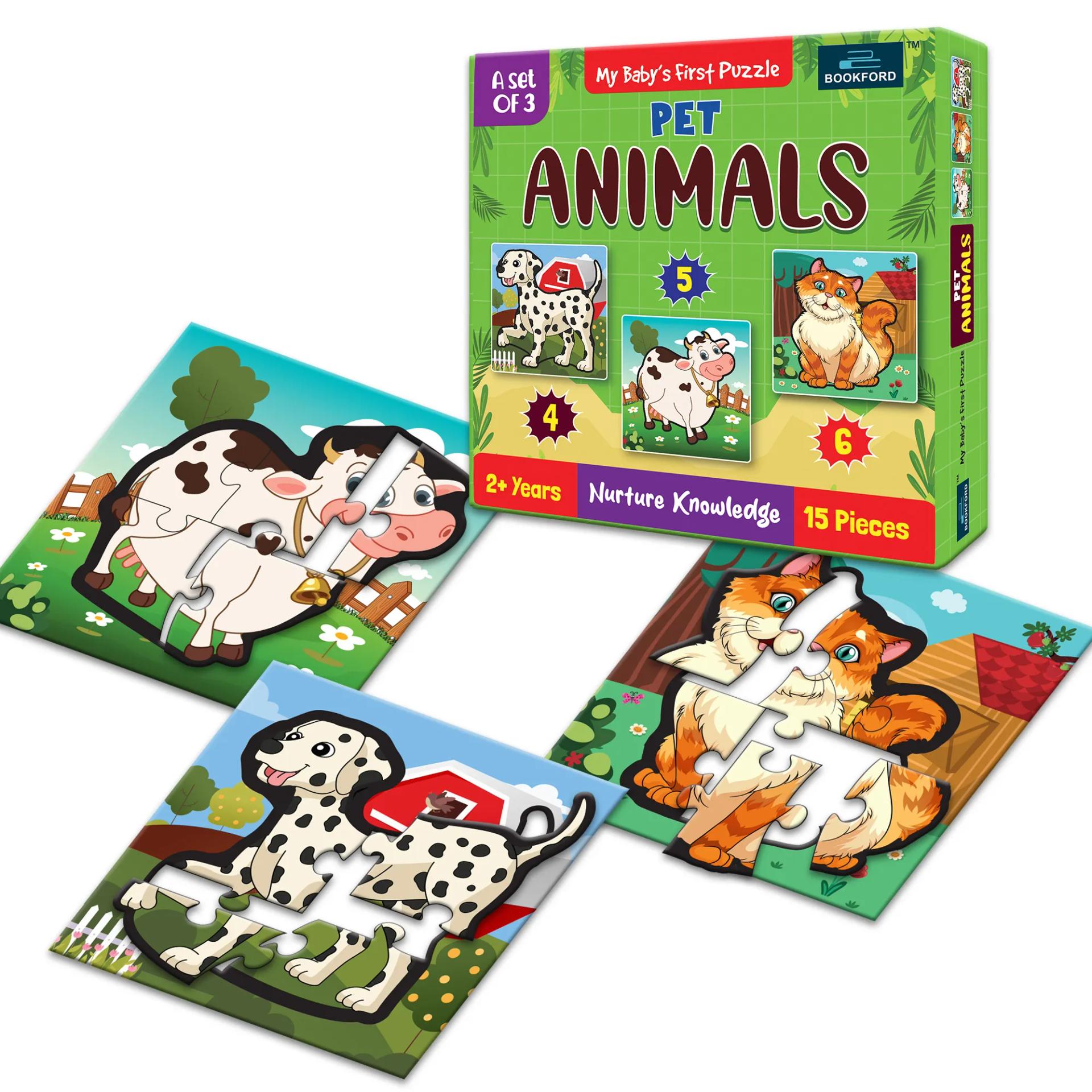 My Baby'S First Pet Animals Jigsaw Puzzle - 5