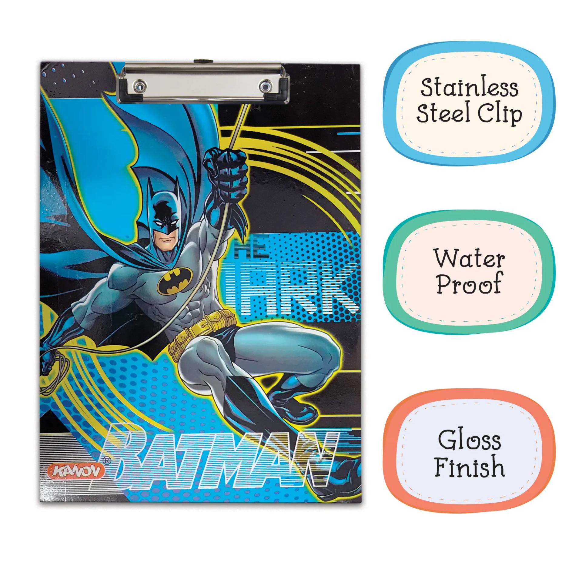Batman Paper Clipboard | Writing Pad | Drawing/Writing/Exam Board/Clipboard - 4
