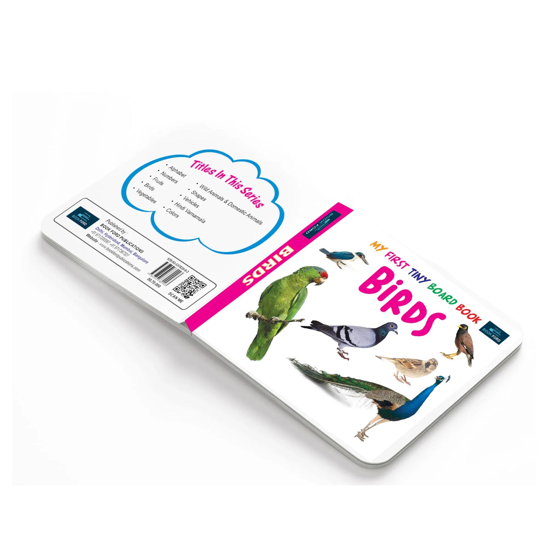 My First Tiny Board Book - Birds Books For Kids Board Book,    - 6