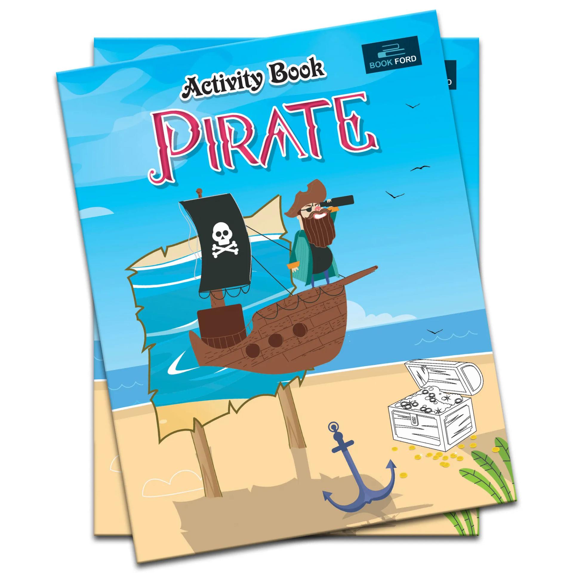 Activity Book Pirate Books For Kids - 3