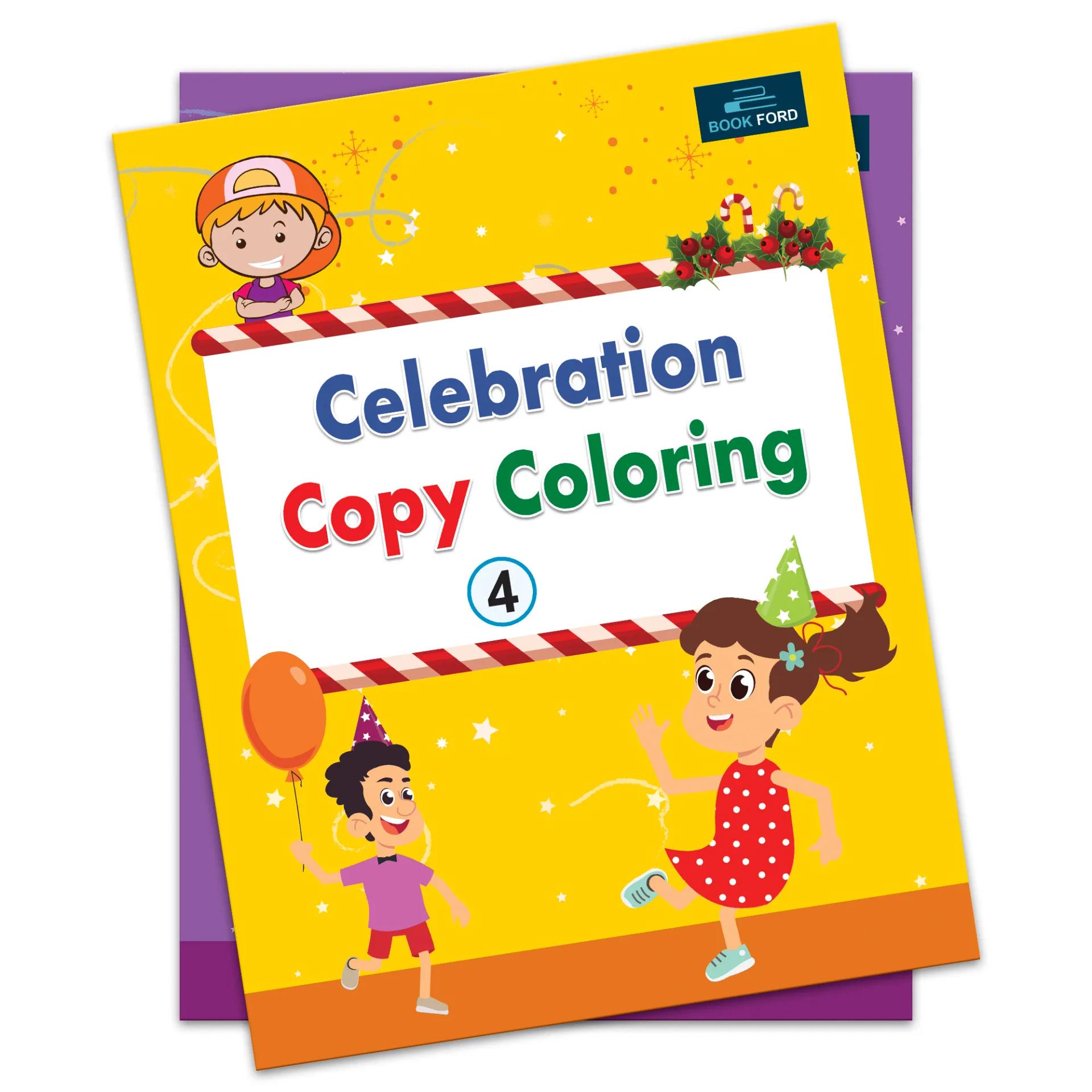 Celebration Copy Coloring Book Part 4 Coloring Book For Kids - 1
