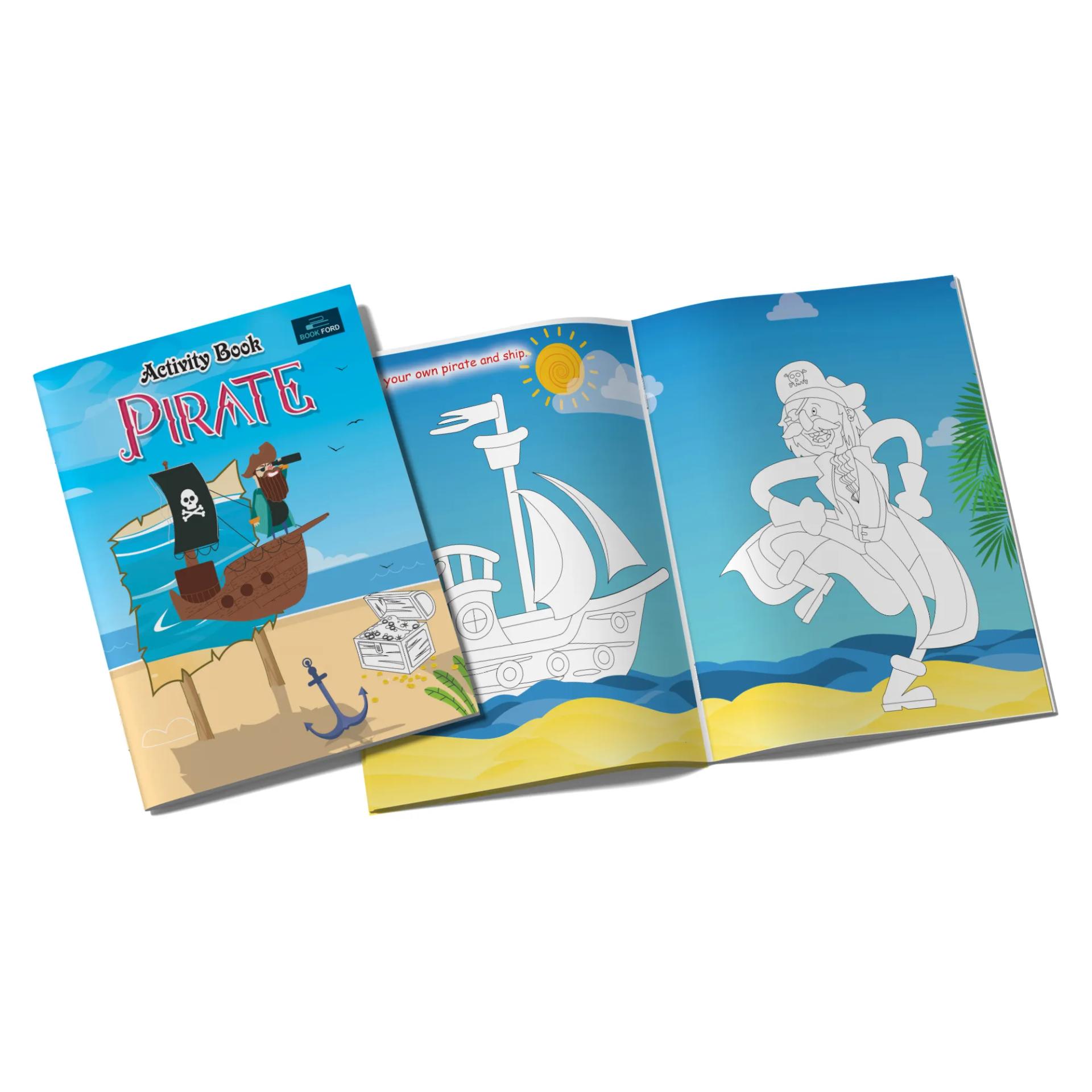 Activity Book Pirate Books For Kids - 7