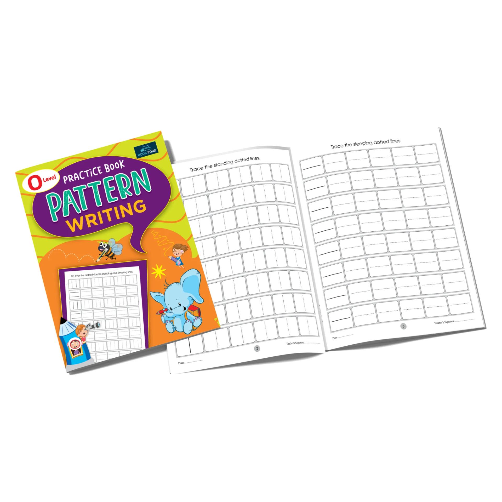 "O" Level Practice Book Pattern Writing Books For Kids - 3
