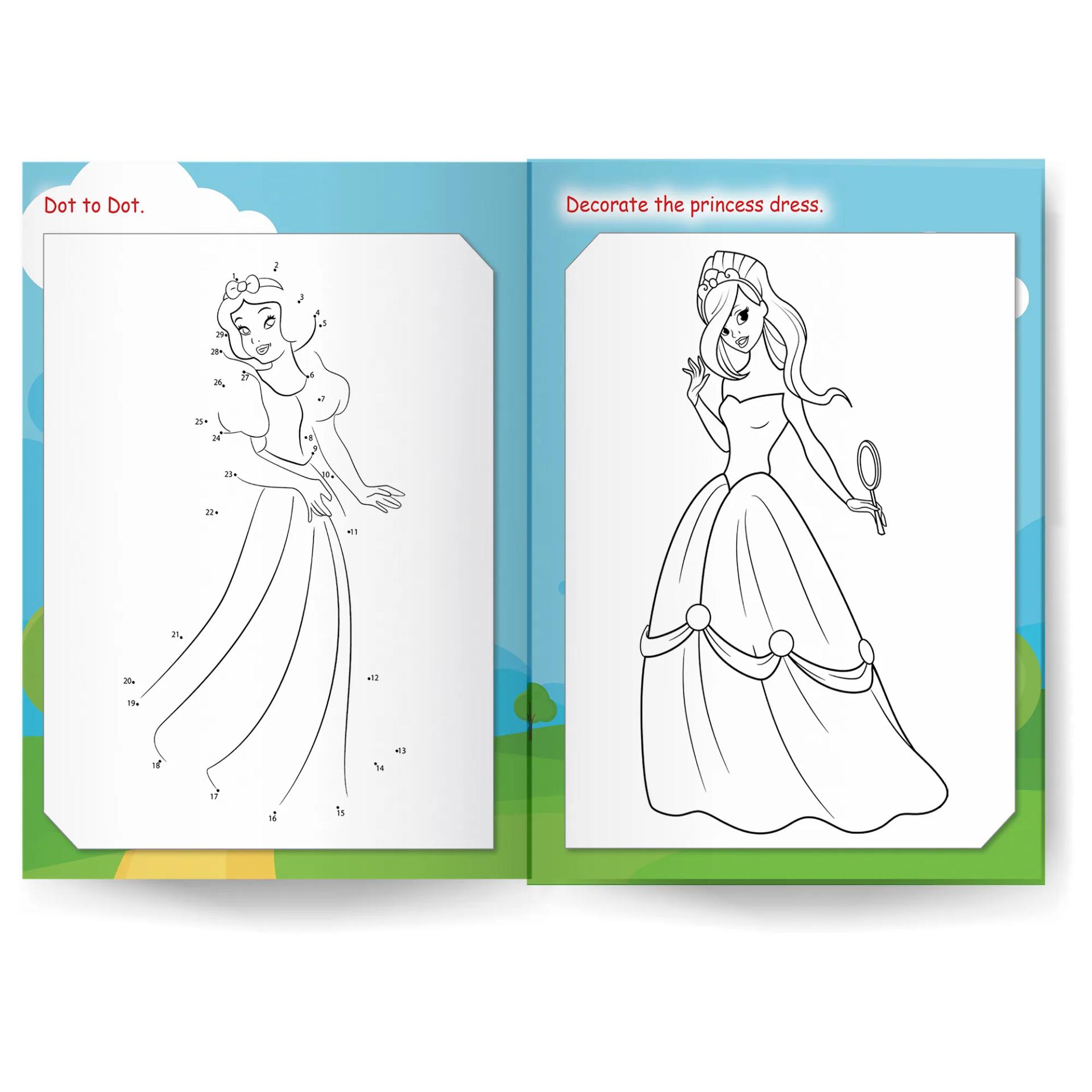 Activity Book Fairy Books For Kids - 6