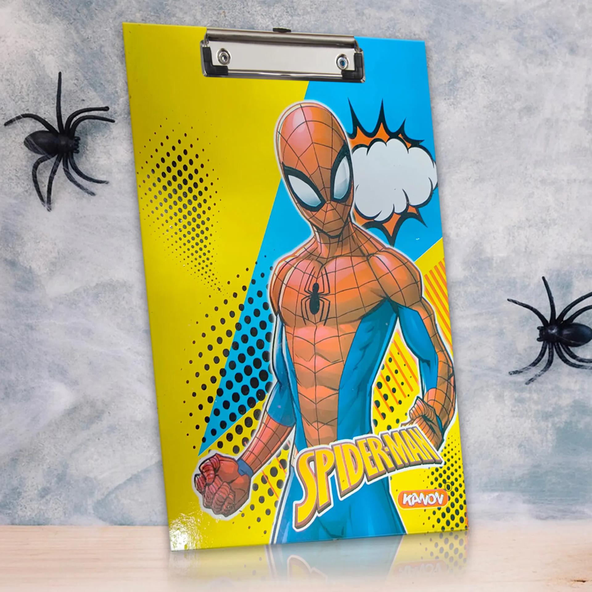 Spider Man Paper Clipboard | Writing Pad | Drawing/Writing/Exam Board/Clipboard - 1