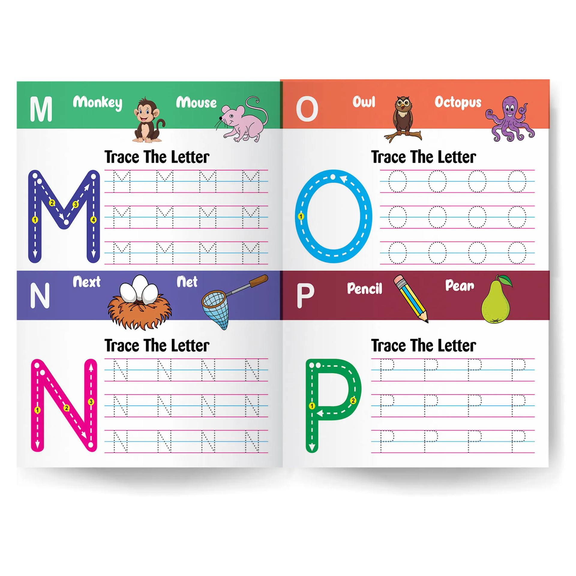 My First Writing Fun Capital Letters ABCTracing Workbook - 4