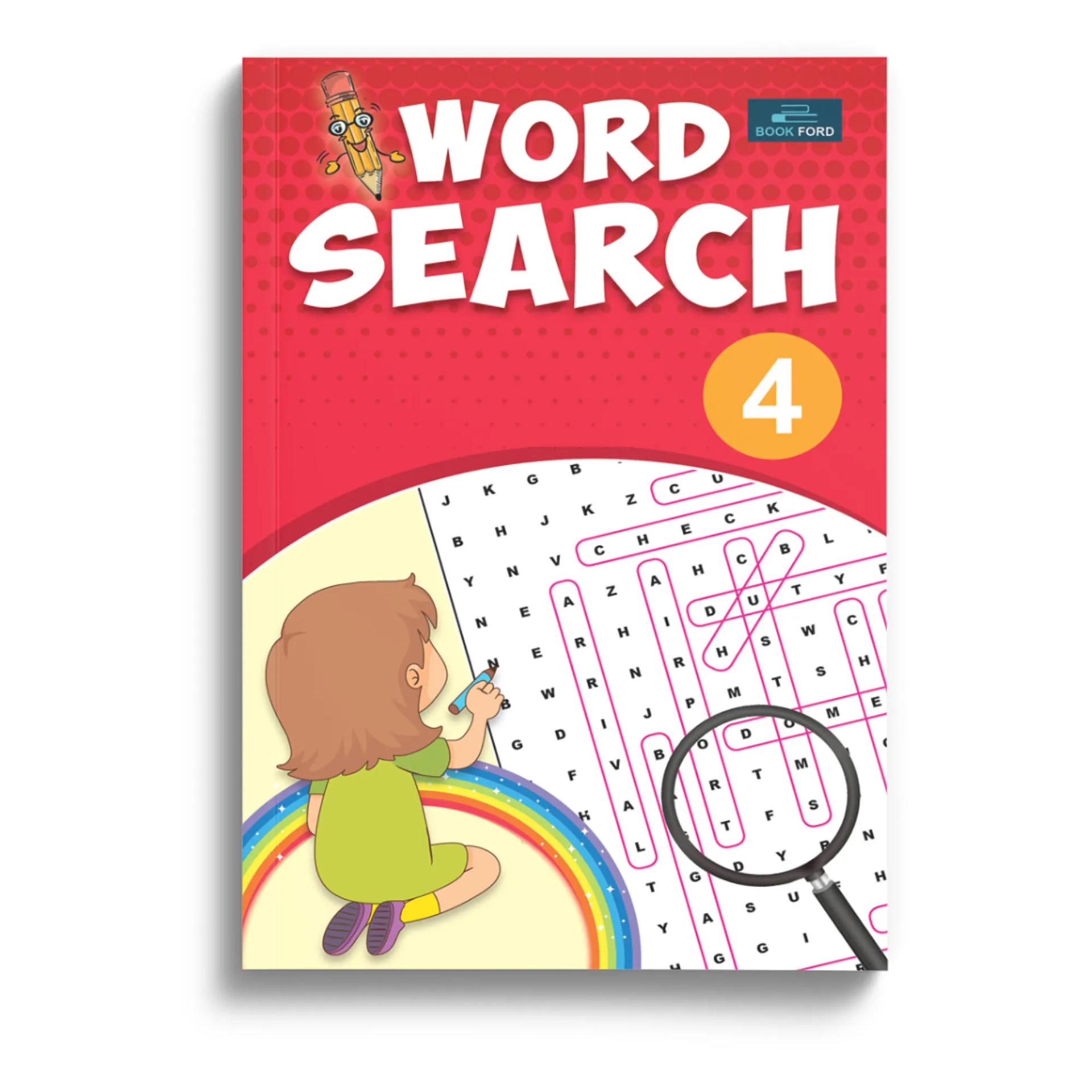 Word Search Book - Part 4 For Kids - 4