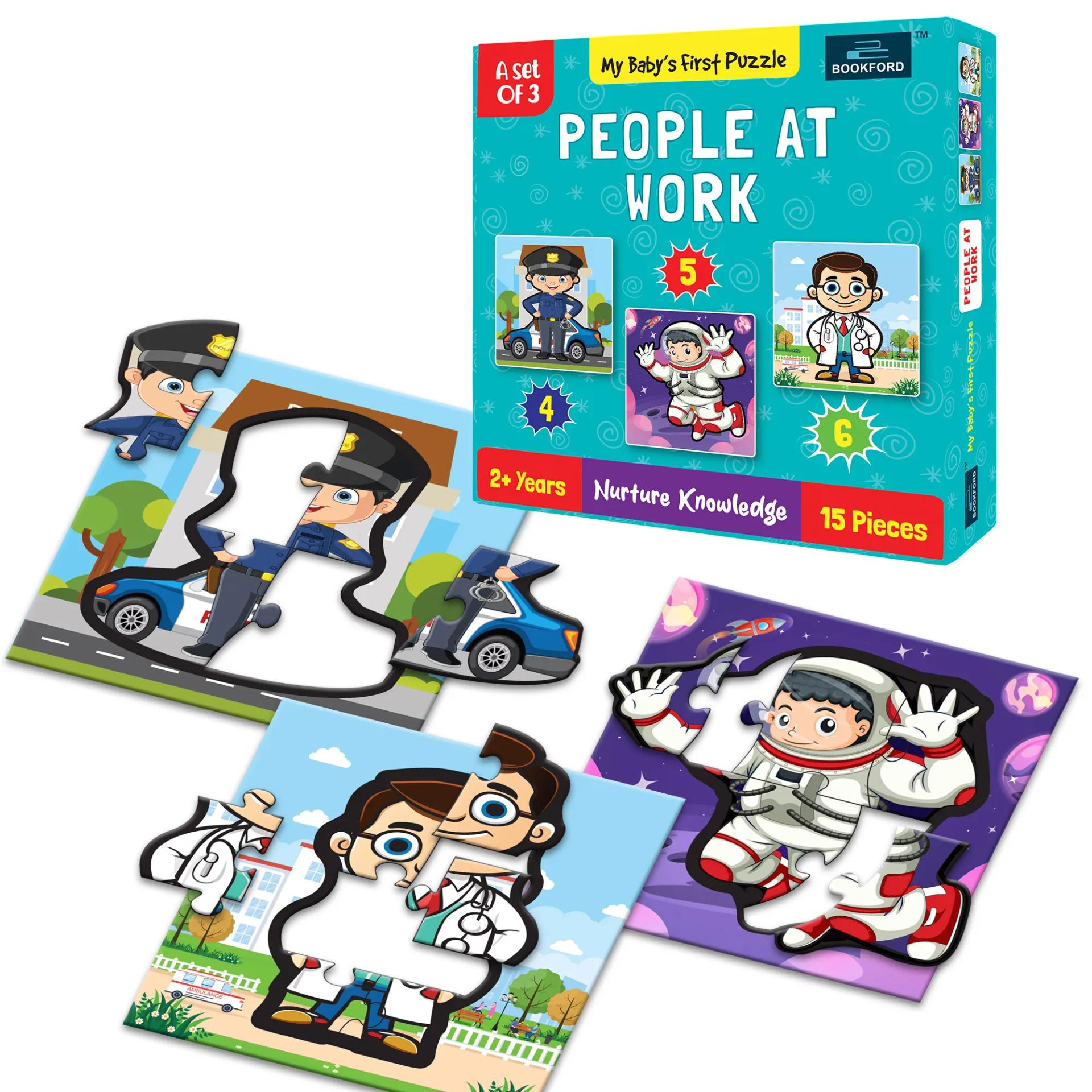 My Baby'S First People At Work Jigsaw Puzzle - 5