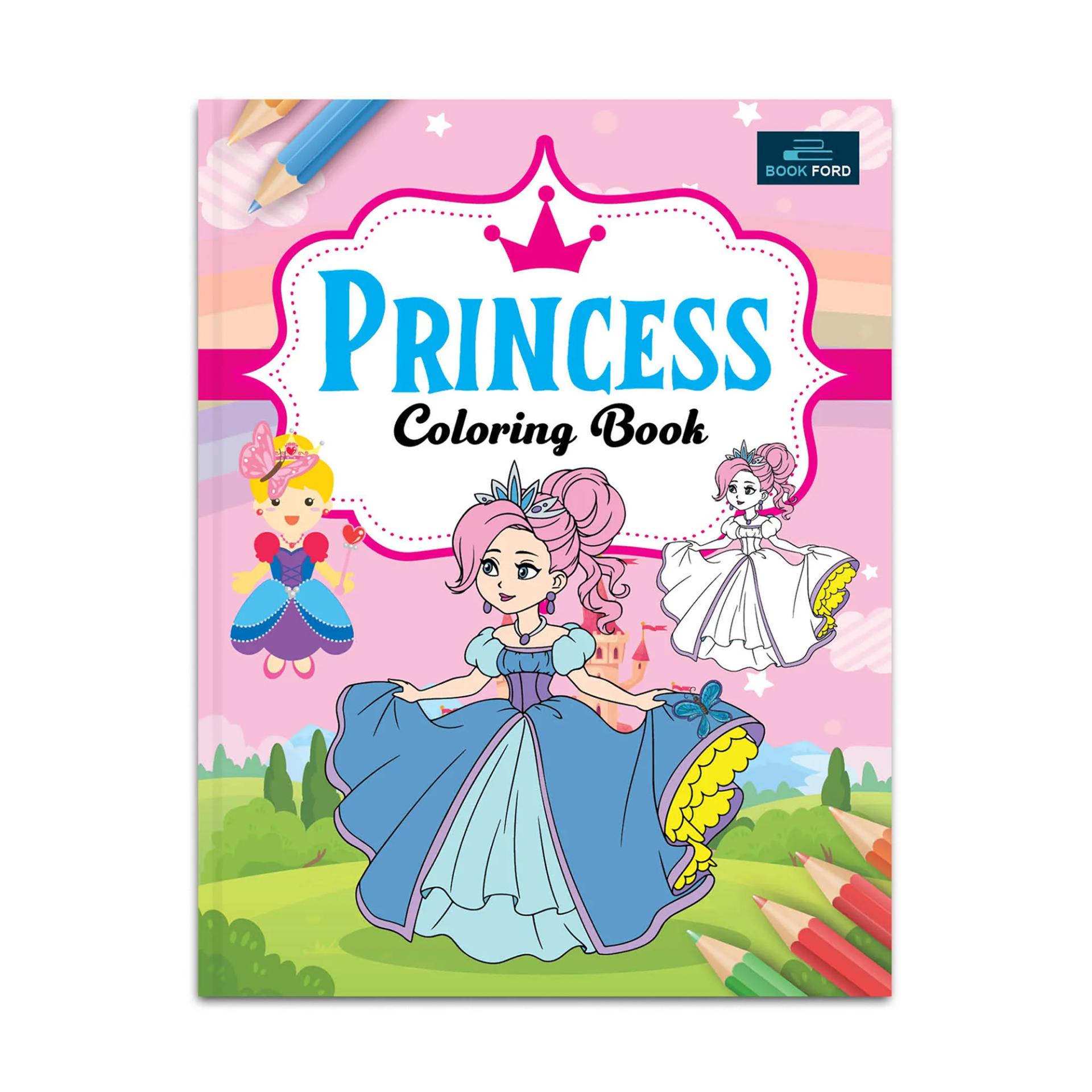 Princess Coloring Book For Kids - 2