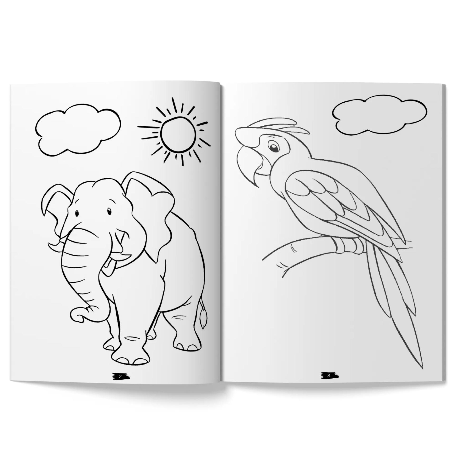 365 Mega Coloring 1 For Fun, Educational, Colorful Imagery, Engaging Activities, And Hours Of Entertainment Drawing Books For Kids. Suitable For All Ages Groups - 8
