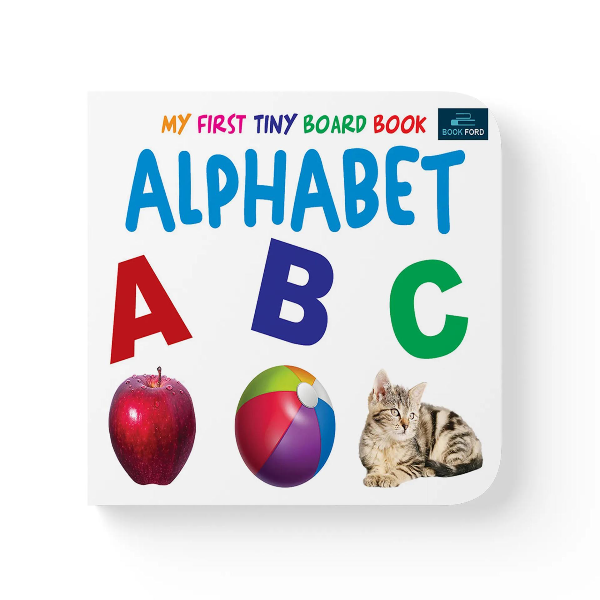 My First Tiny Board Book Alphabet Board Book, - 2