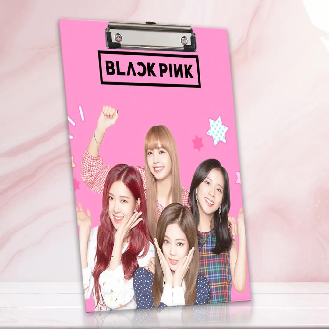 Black Pink Paper Clipboard | Writing Pad | Drawing/Writing/Exam Board/Clipboard - 1