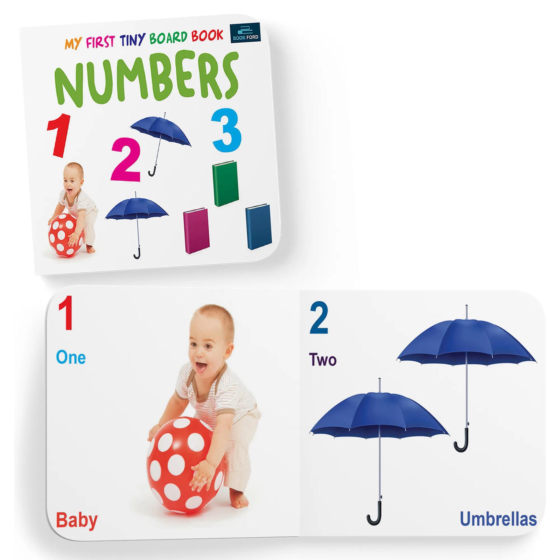 My First Tiny Board Book Numbers Board Book, - 6
