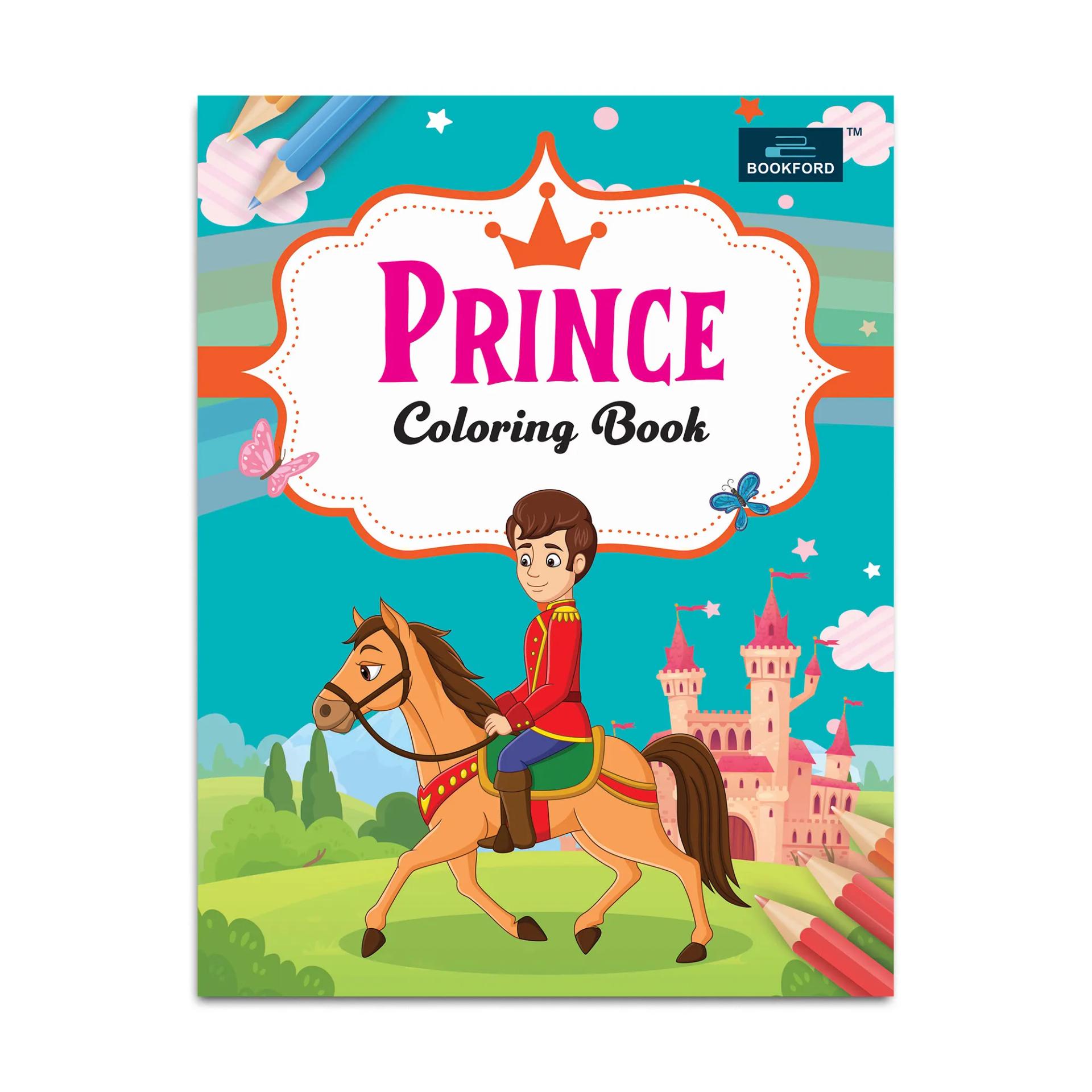 Prince Coloring Book For Kids  - 4