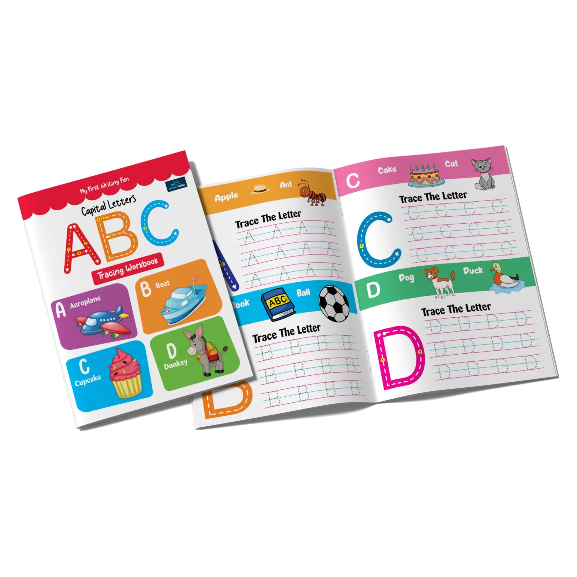 My First Writing Fun Capital Letters ABCTracing Workbook - 9