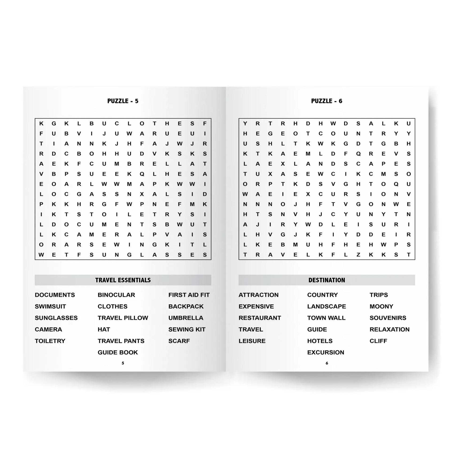 Word Search Book - Part 4 For Kids - 1