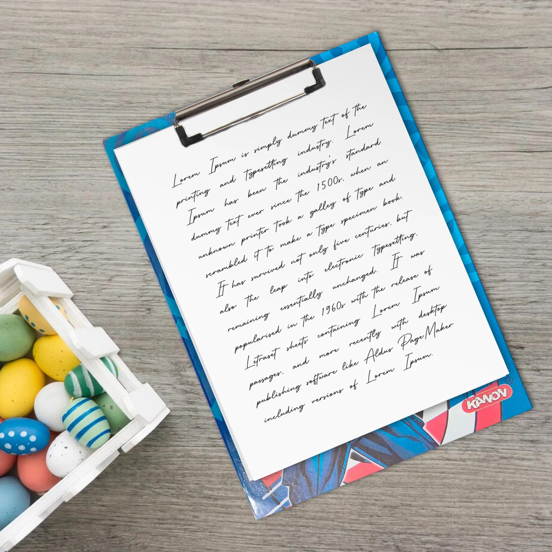 Captain America Paper Clipboard | Writing Pad | Drawing/Writing/Exam Board/Clipboard - 3