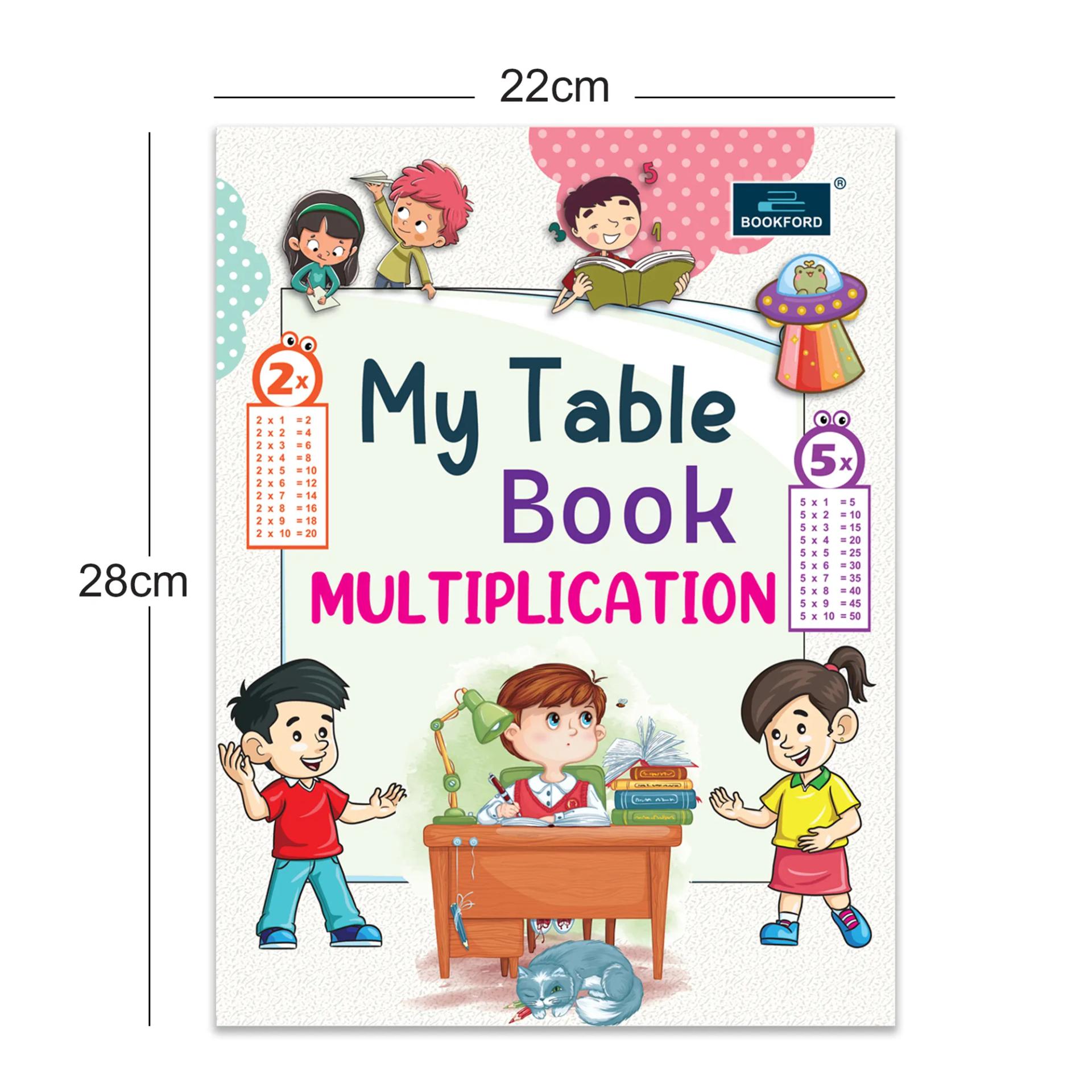 My Table Book Multiplication Books For Kids - 2