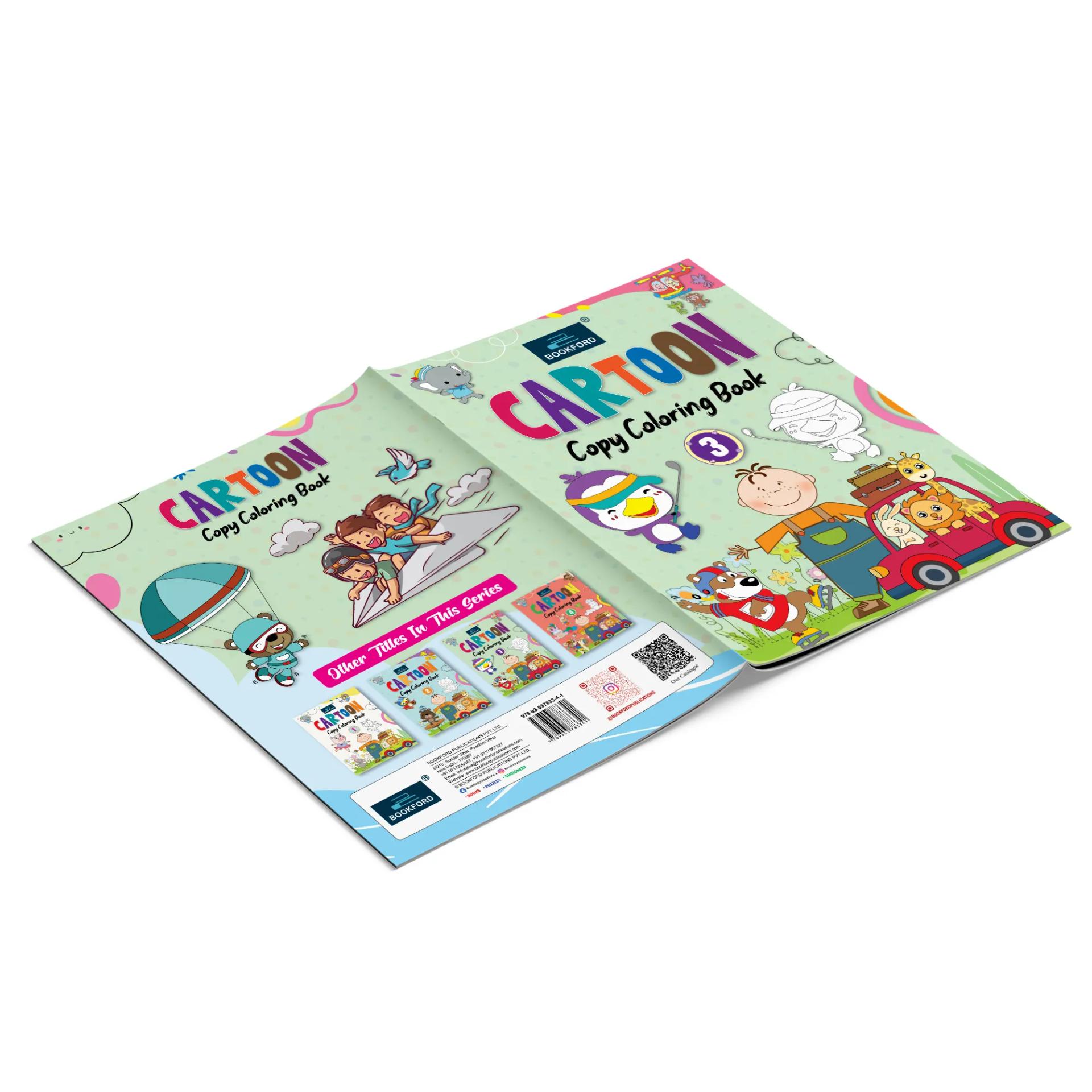 Cartoon Copy Coloring Book Part 3 Coloring Book For Kids - 2