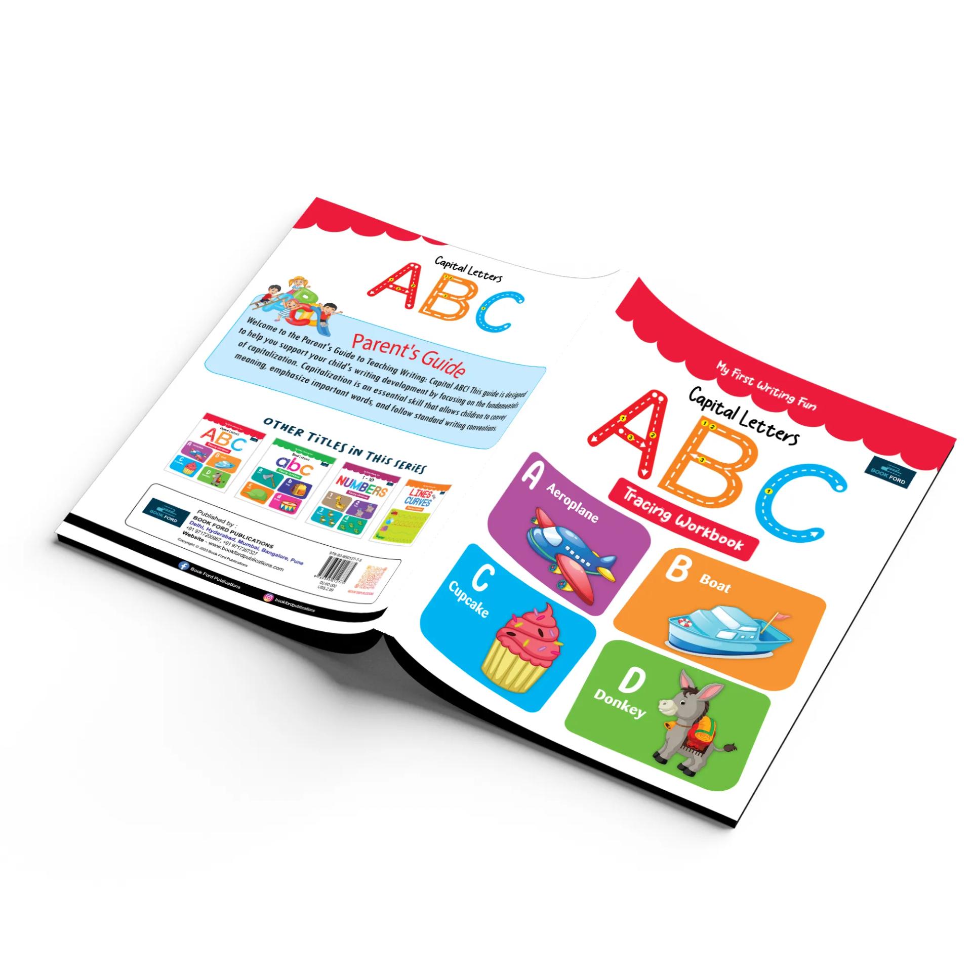 My First Writing Fun Capital Letters ABCTracing Workbook - 3