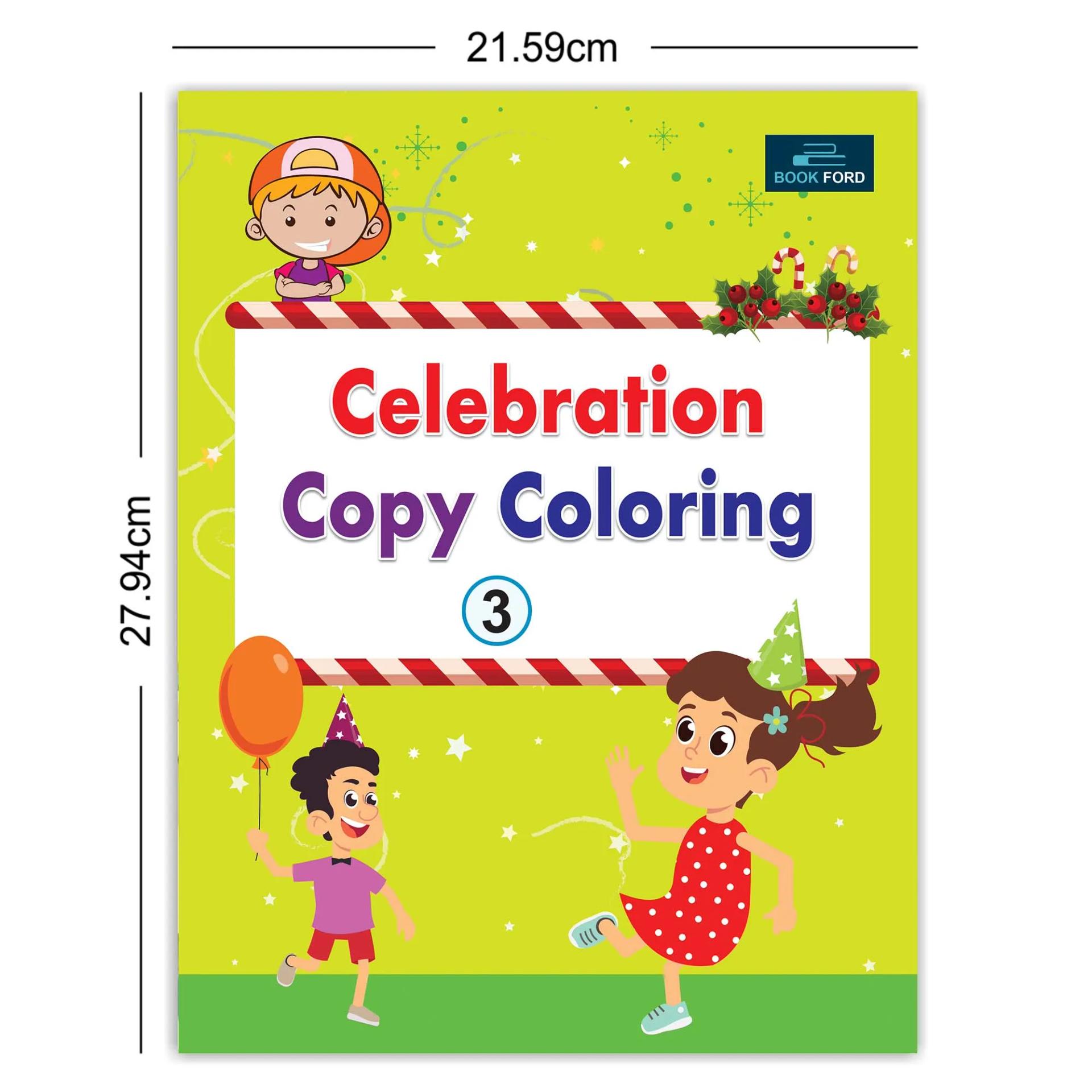 Celebration Copy Coloring Book Part 3 Coloring Book For Kids - 5