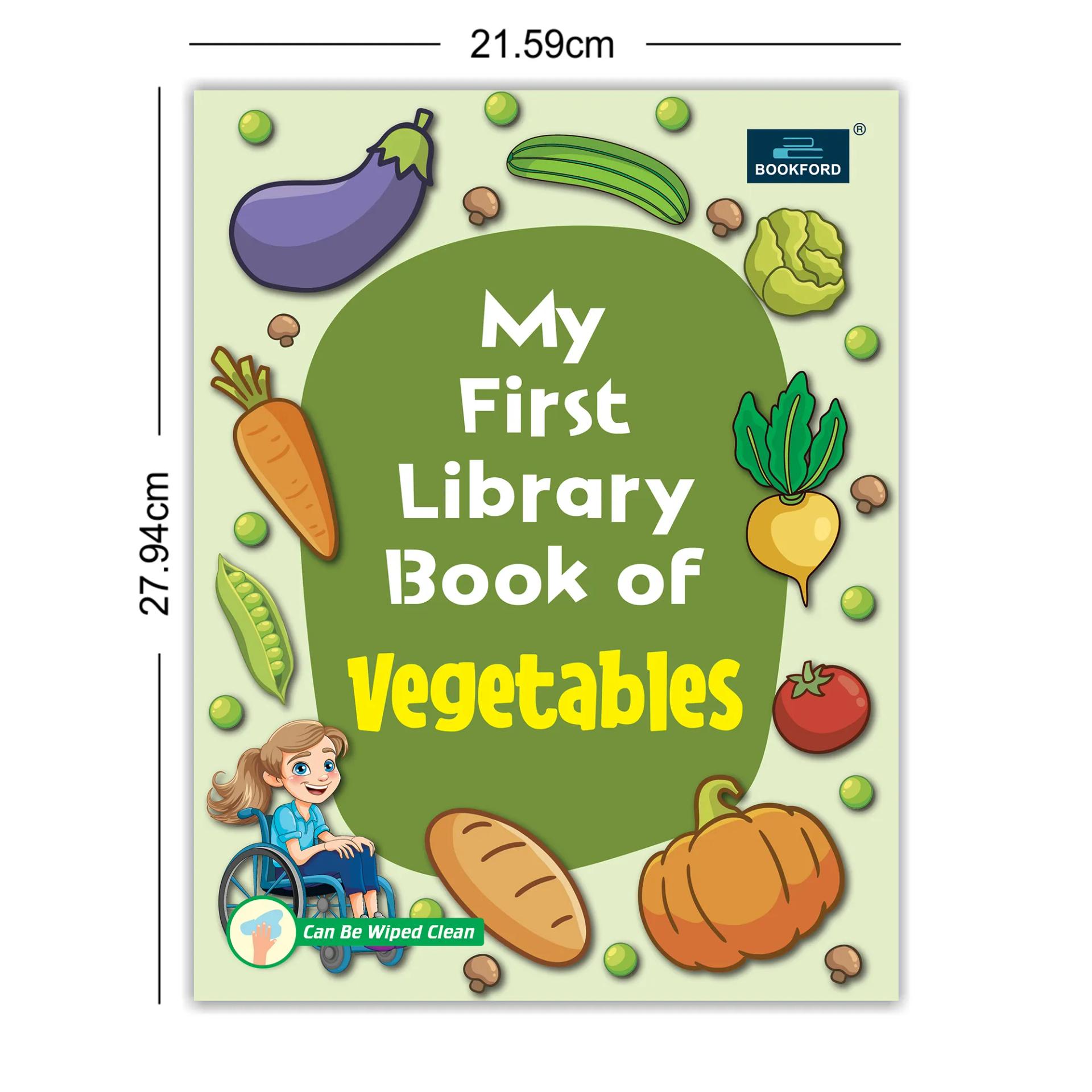 My First Library Book Of - Vegetables Books For Kids - 2