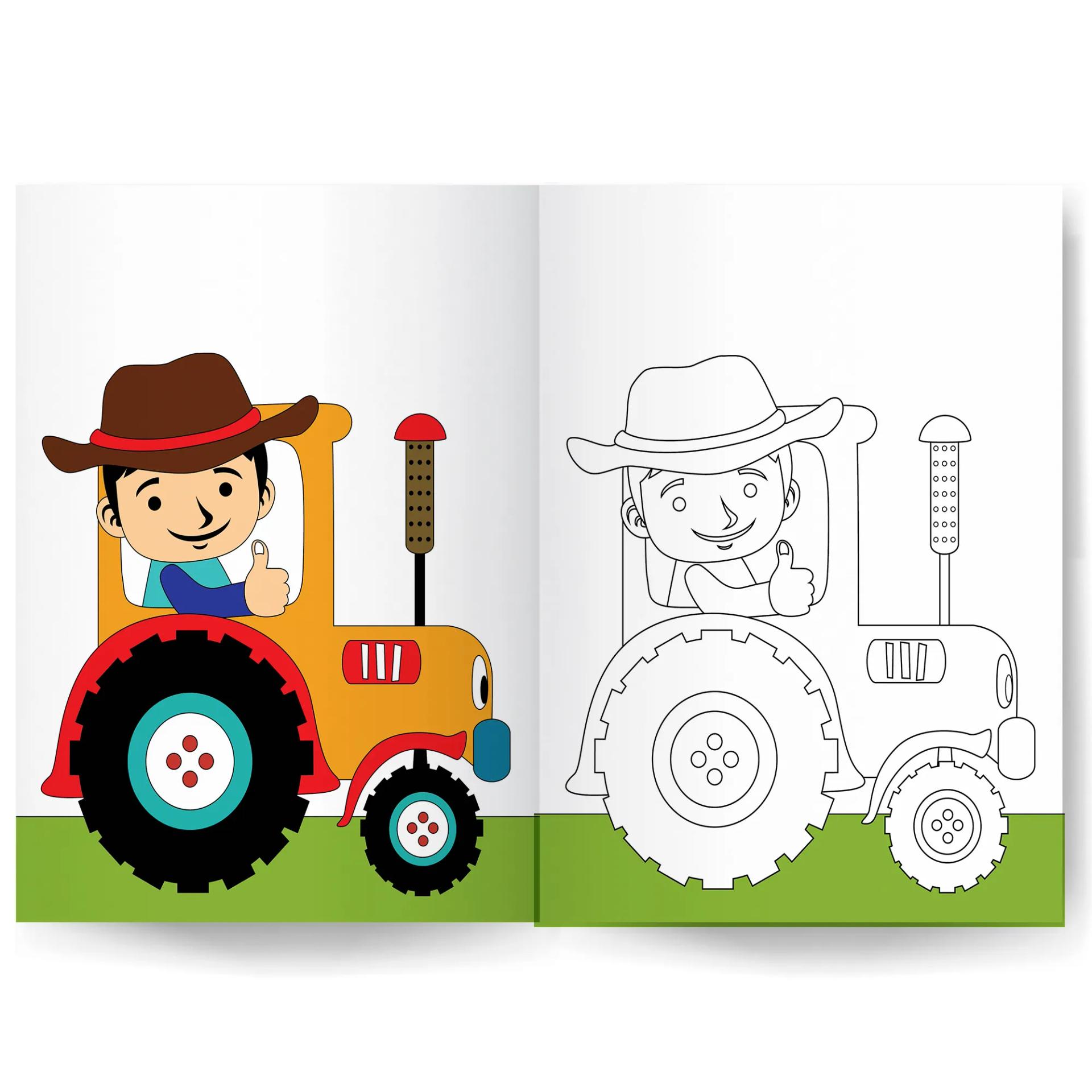 Cartoon Copy Coloring Book Part 3 Coloring Book For Kids - 6