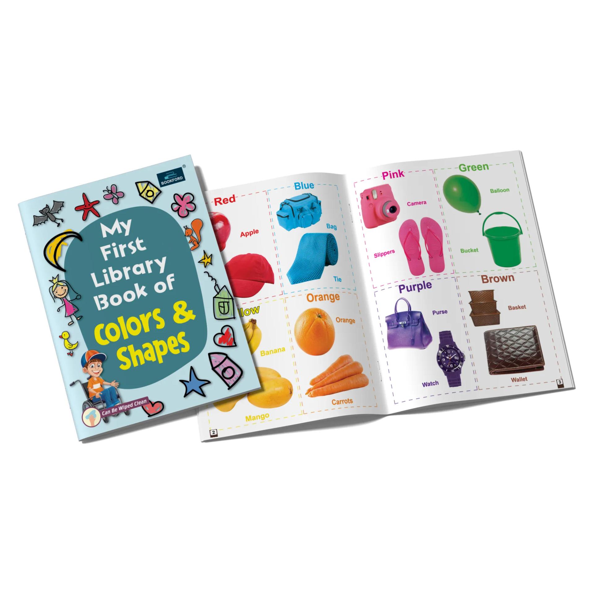 My First Library Book Of - Colors And Shapes Books For Kids - 4