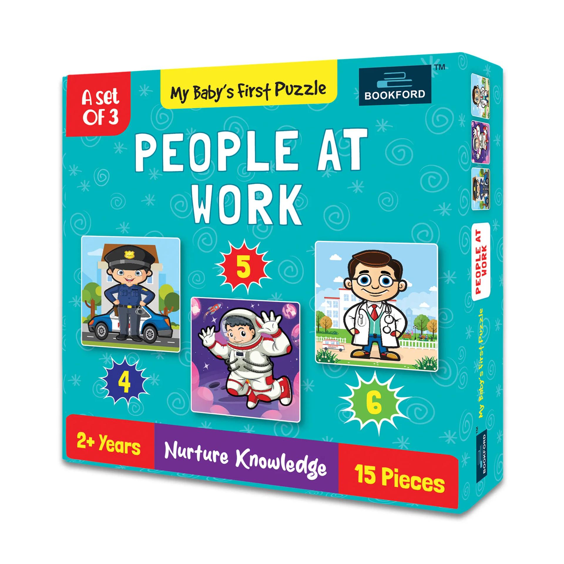 My Baby'S First People At Work Jigsaw Puzzle - 1