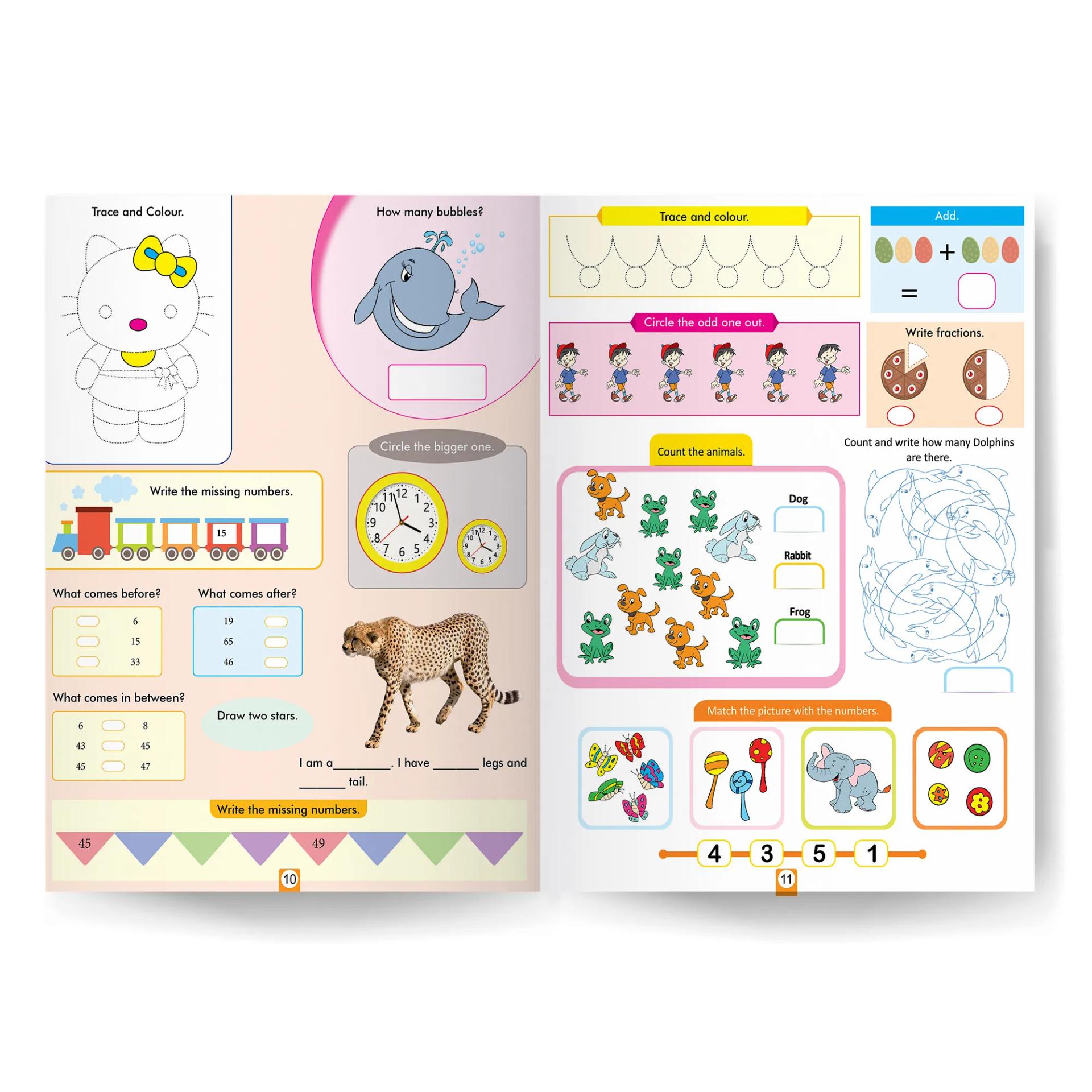 500 Maths Activity Book - Develop Math Skills, Number Sense, Basic Operations, and More. - 5