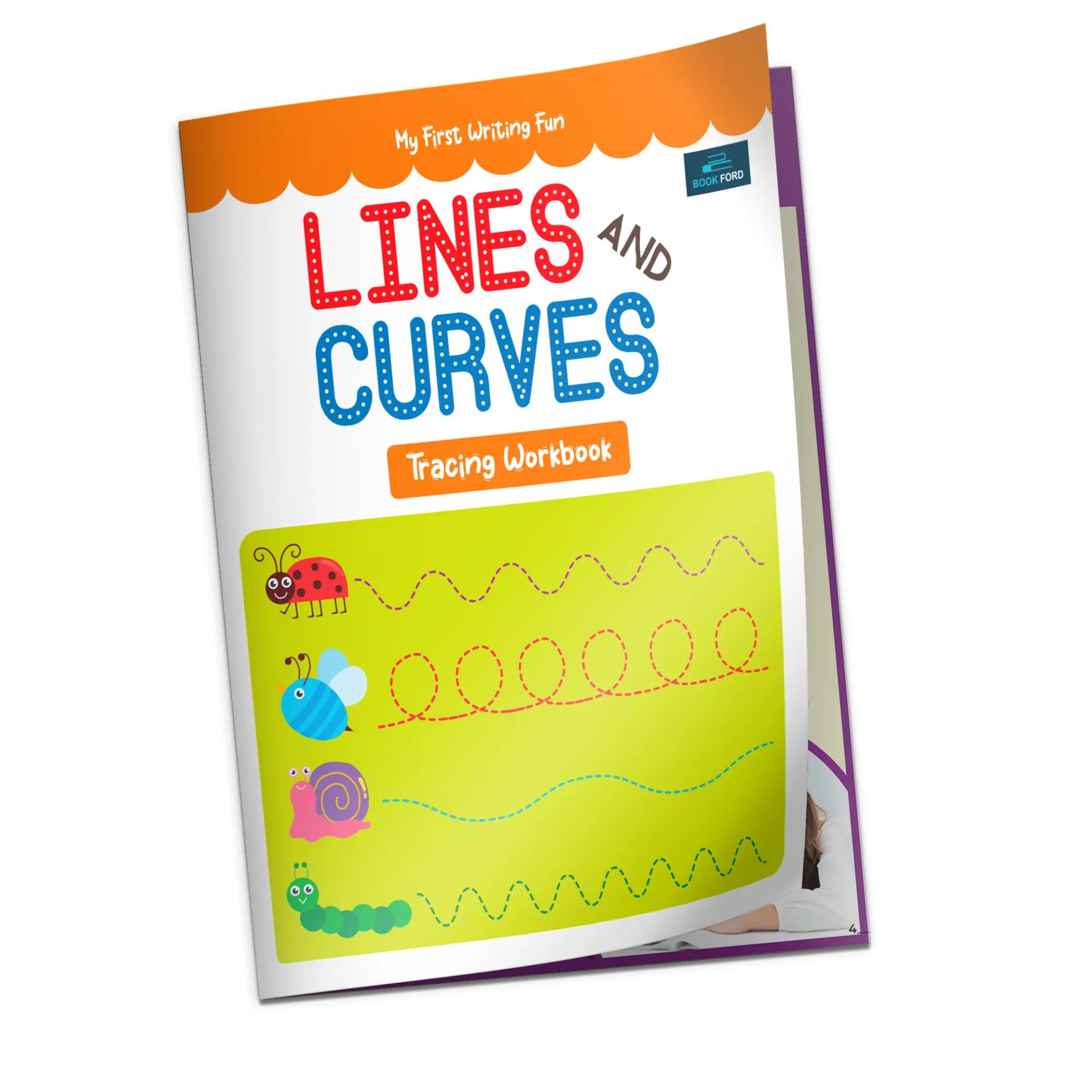 My First Writing Fun Tracing Workbook - Set Of 2 Books - Numbers 1-10 And Lines & Curves - 3 Years To 4 Years ,    - 6